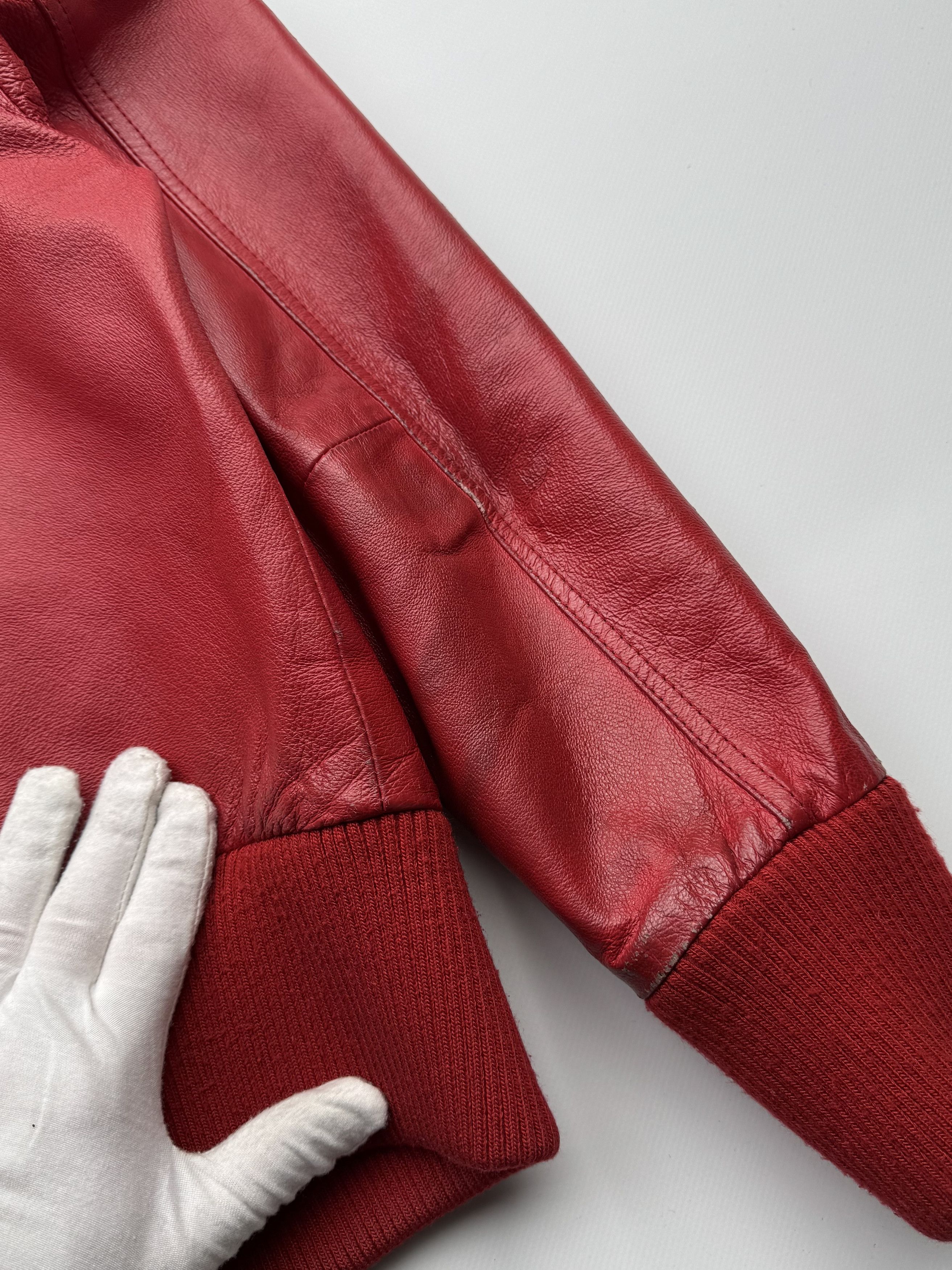 Vintage Vintage Leather Jacket B111(V270)E2 Size L / US 10 / IT 46 - 16 Thumbnail