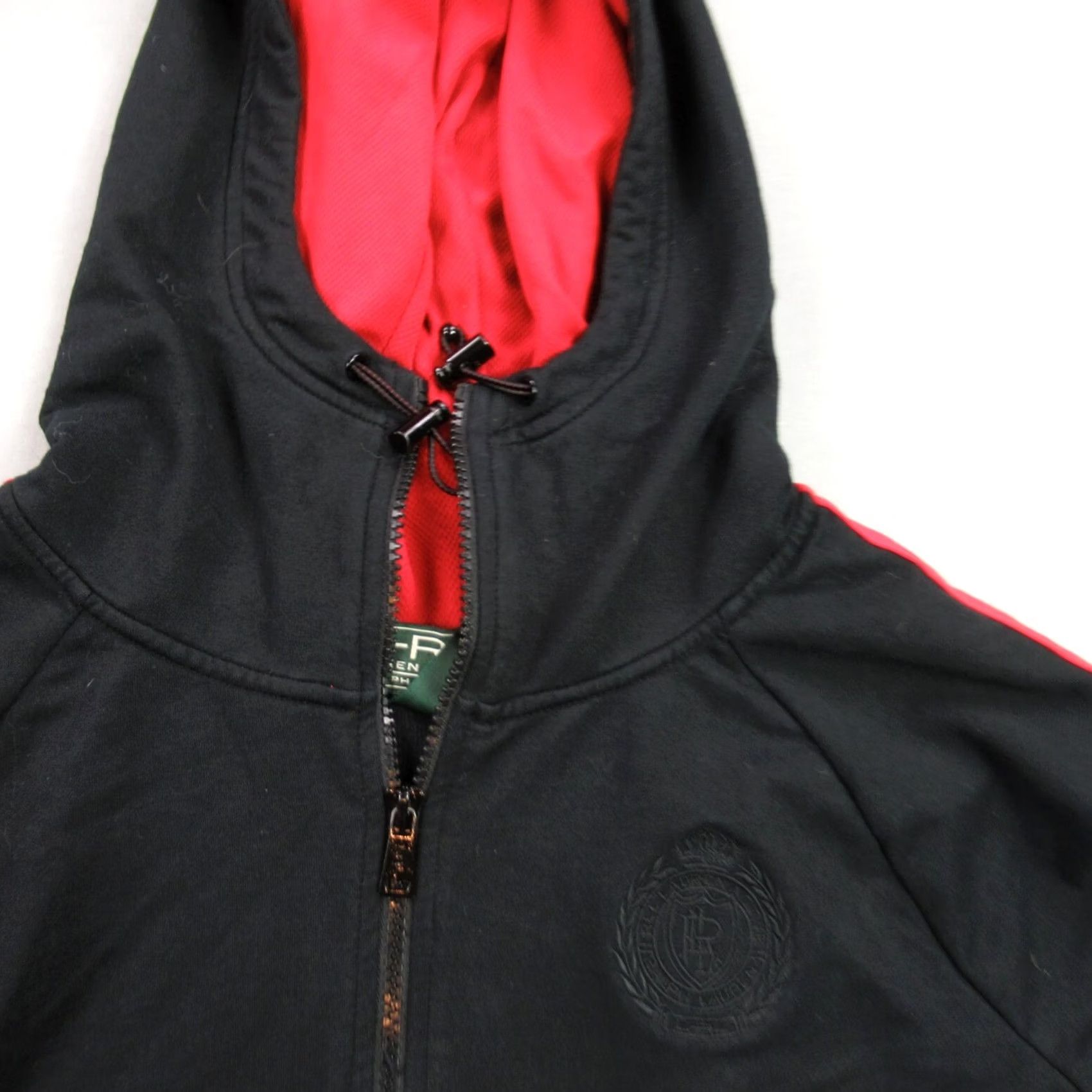 Ralph Lauren Ralph Lauren Jacket Womens Large Full Zip Long Sleeve Outdoors Hooded LRL Black Jacket Size XL / US 12-14 / IT 48-50 - 2 Thumbnail