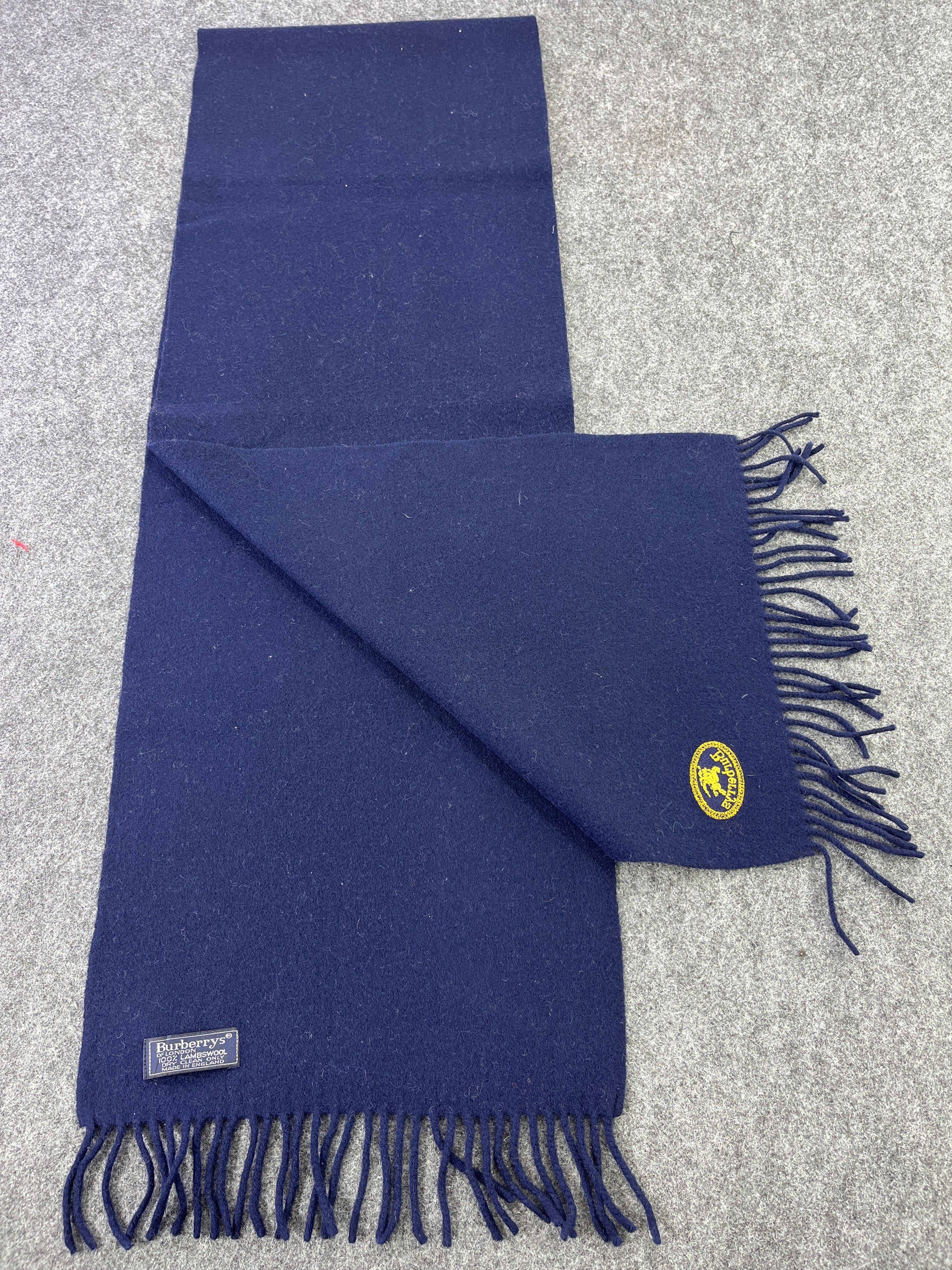Burberry × Vintage Burberry Scarf / Muffler / Neckwear T204 Size ONE SIZE - 3 Thumbnail