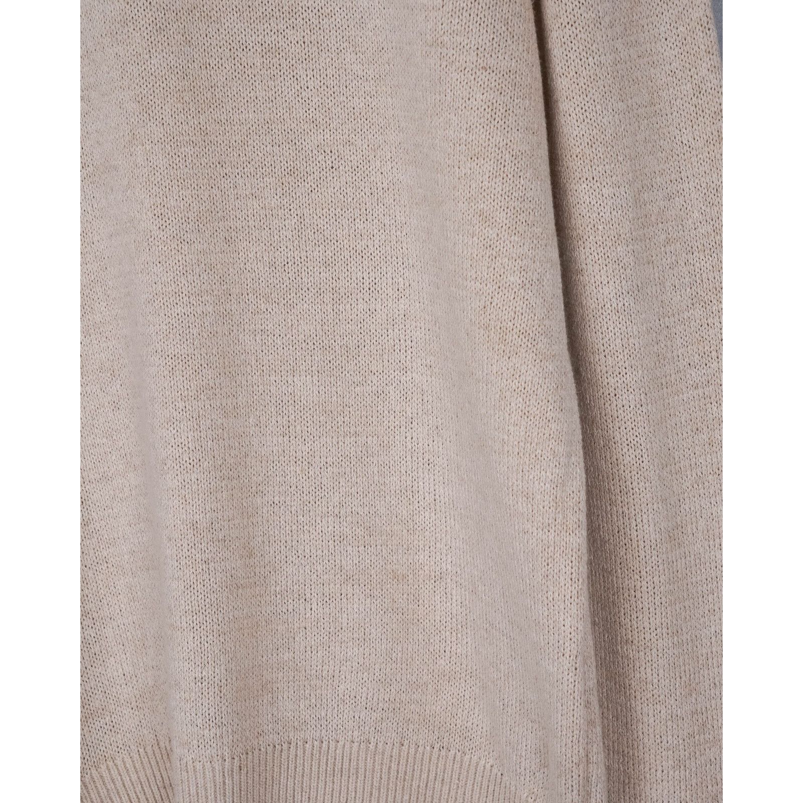 Acne Studios Acne studios jena linen blend beige crewneck knit sweater Size US XS / EU 42 / 0 - 8 Thumbnail