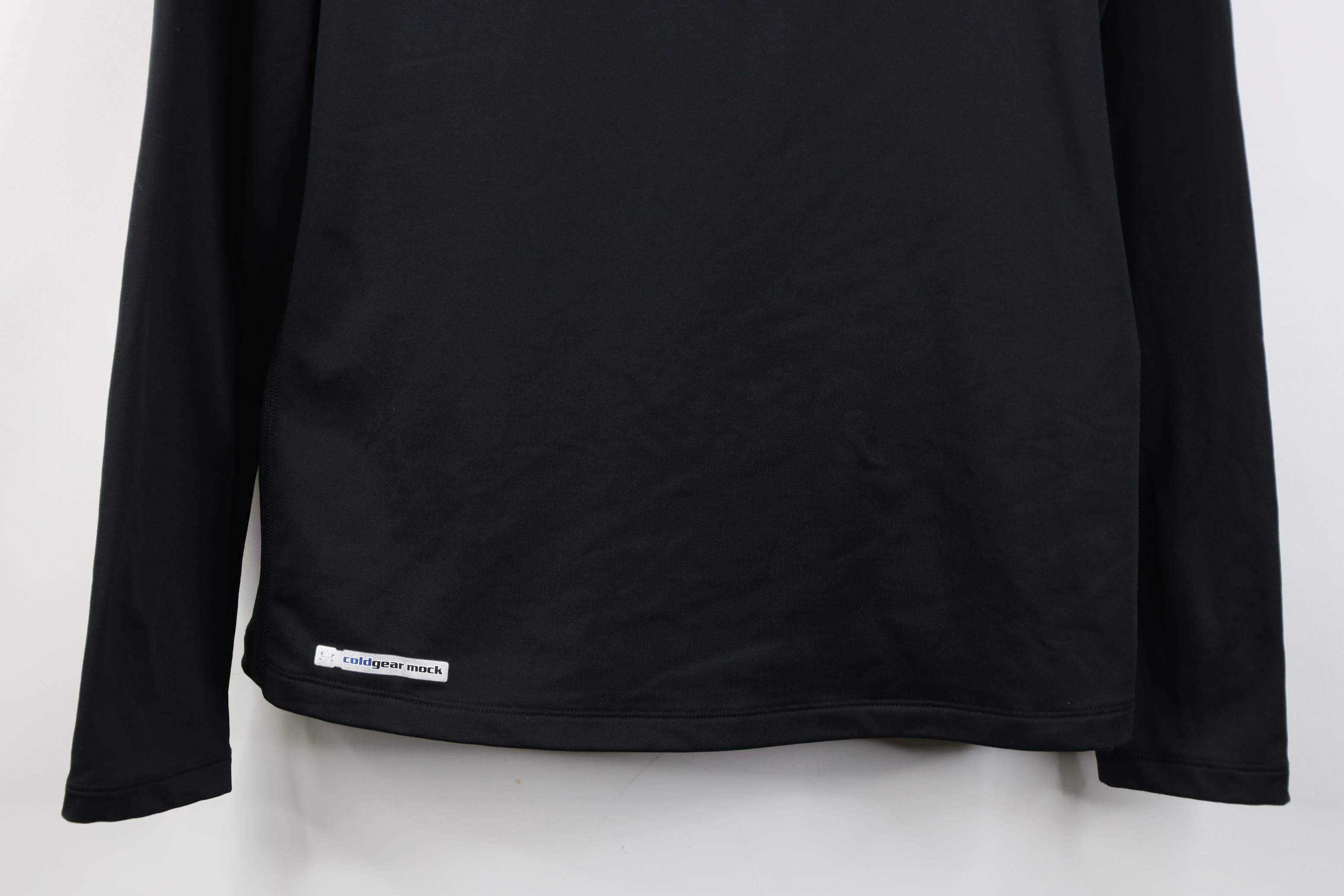 Under Armour Under Armour Compression Mock Neck Long Sleeve T-Shirt Black Size US XL / EU 56 / 4 - 3 Thumbnail