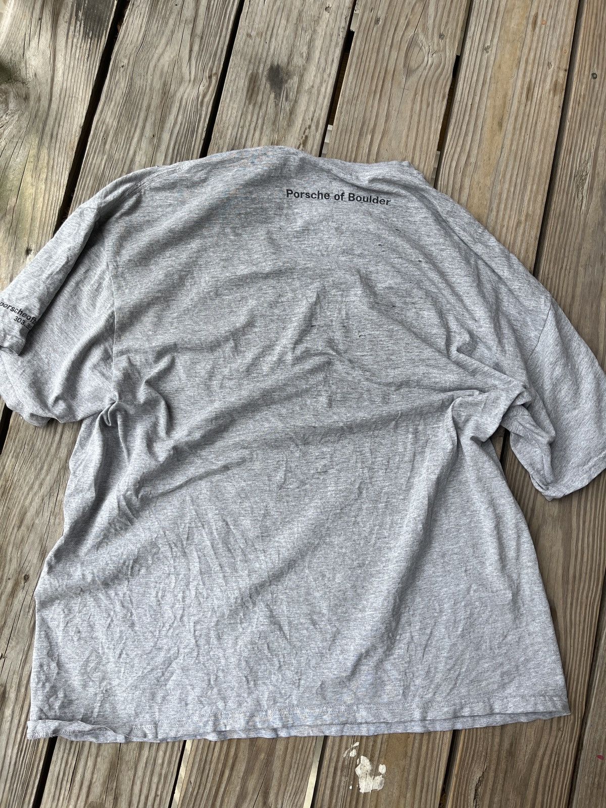 Porsche Design VINTAGE DISTRESSED PORSCHE RETRO T Size US XL / EU 56 / 4 - 2 Thumbnail