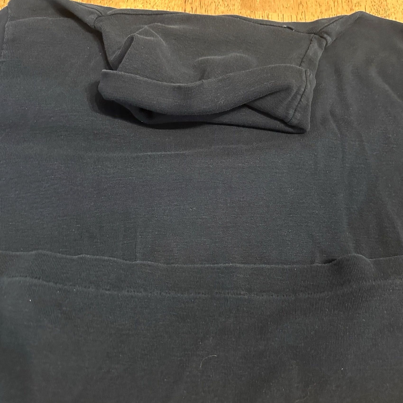 Vintage VINTAGE Rossi 80s Black Turtleneck Shirt Small Womens Long Sleeve Size S / US 4 / IT 40 - 3 Thumbnail