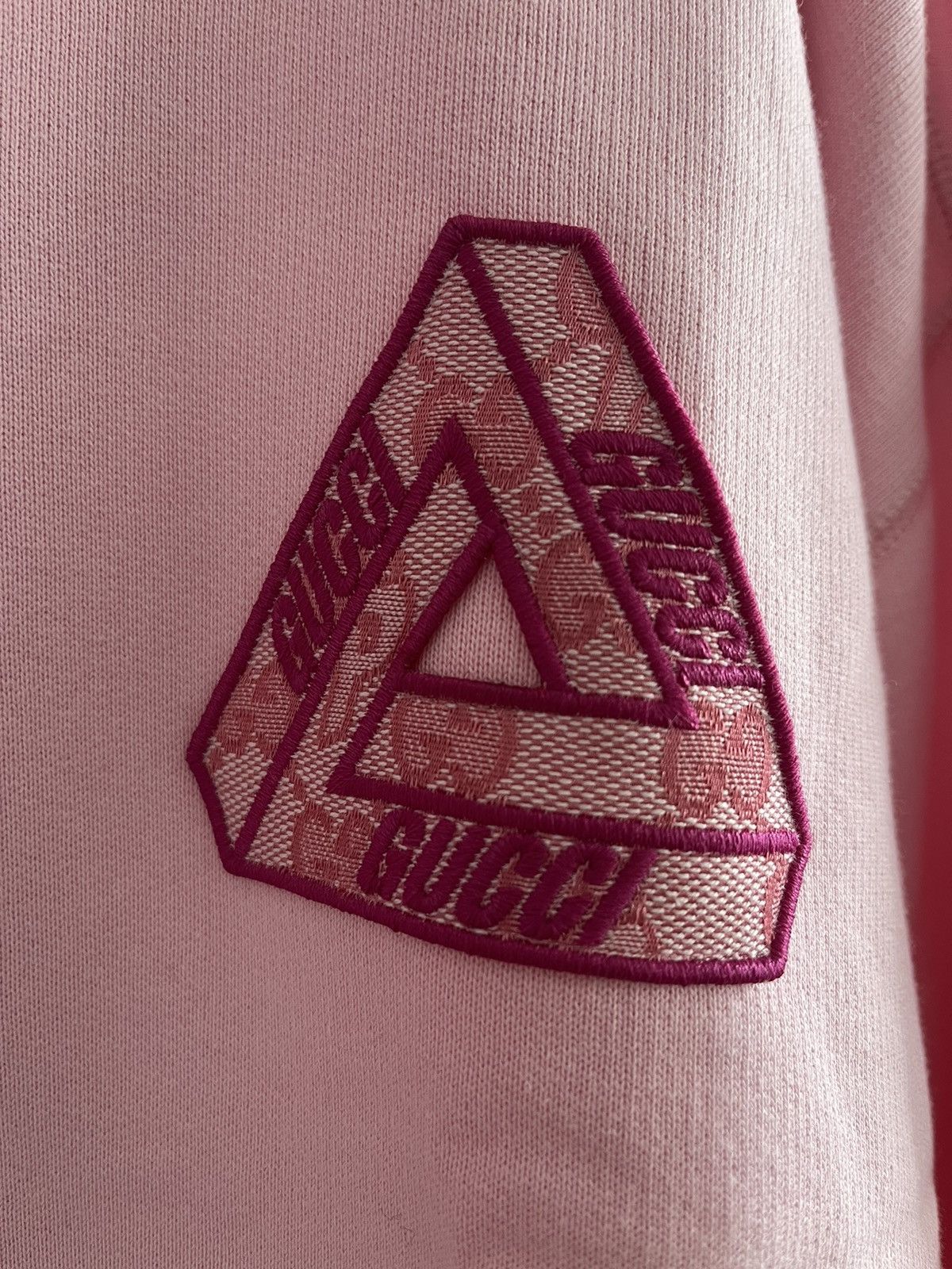 Palace Gucci Tri-Ferg Hoodie パレスグッチGGフーディーピンク Palace Gucci Tri-Ferg Hoodie パレスグッチGGフーディーピンク
