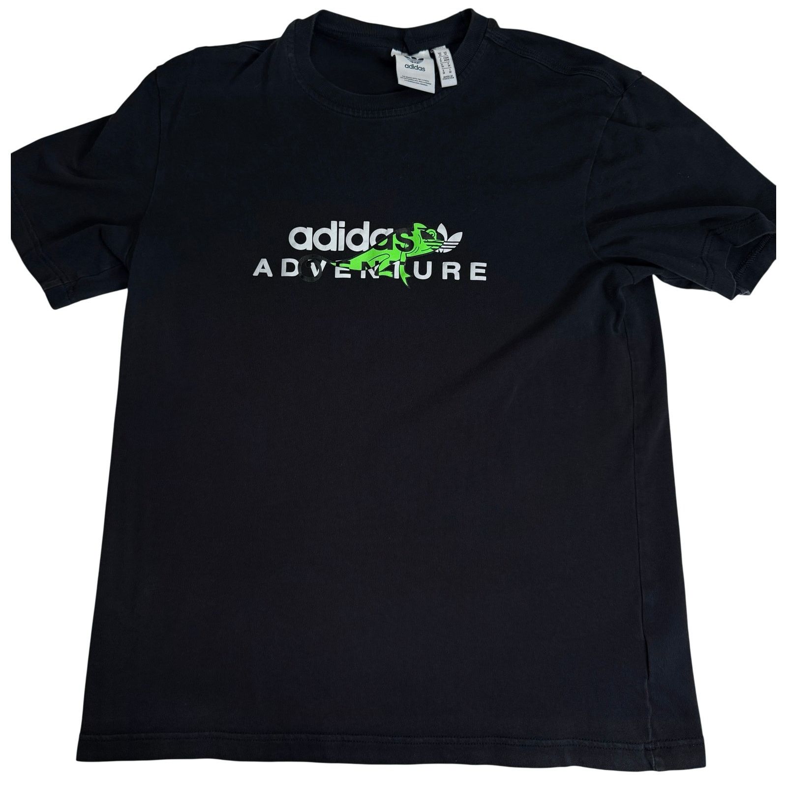 Adidas Adidas Adventure Lizard Graphic Tee Black Men’s Medium Size US M / EU 48-50 / 2 - 7 Thumbnail