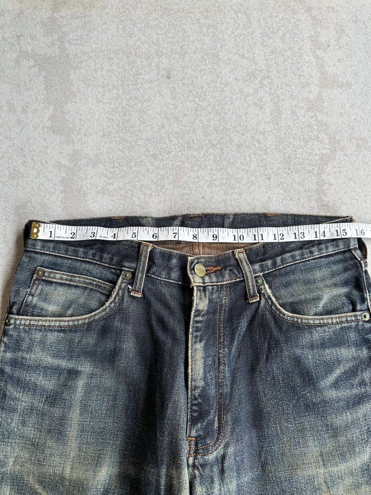 Wrangler W31 L31 🔥🔥 Vintage WRANGLER Jeans Rusty Denim Pants Size US 31 - 9 Thumbnail