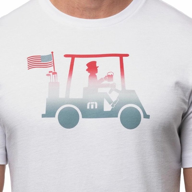 TravisMathew NWT TravisMathew Men's Pledge to Beer Pima Cotton T-Shirt SM Size US S / EU 44-46 / 1 - 3 Thumbnail