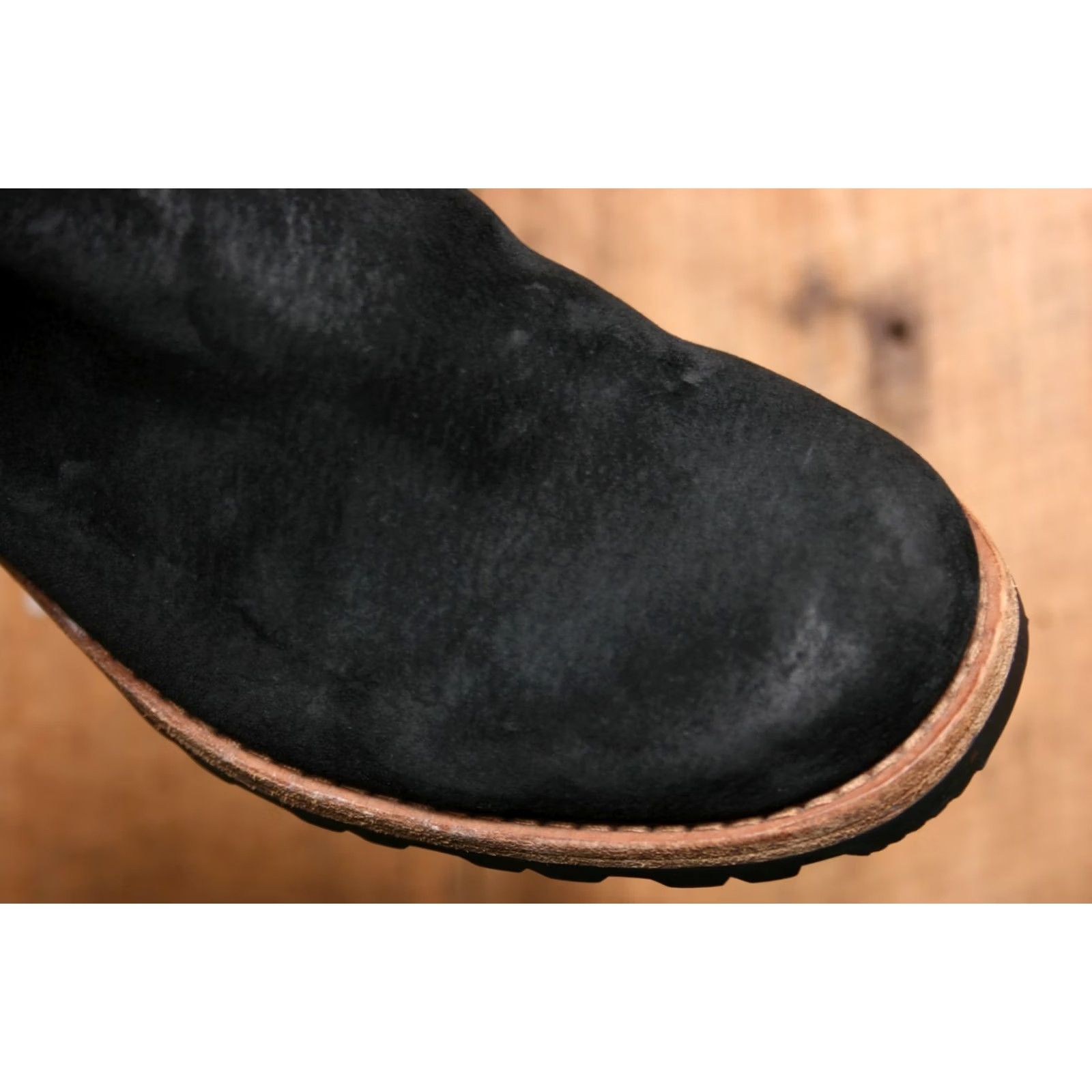 Ugg VINTAGE UGG Boot Knee High Suede 14" Broome Black Shearling Lined Sz 6 Womens Boots Size US 5 / IT 35 - 6 Thumbnail
