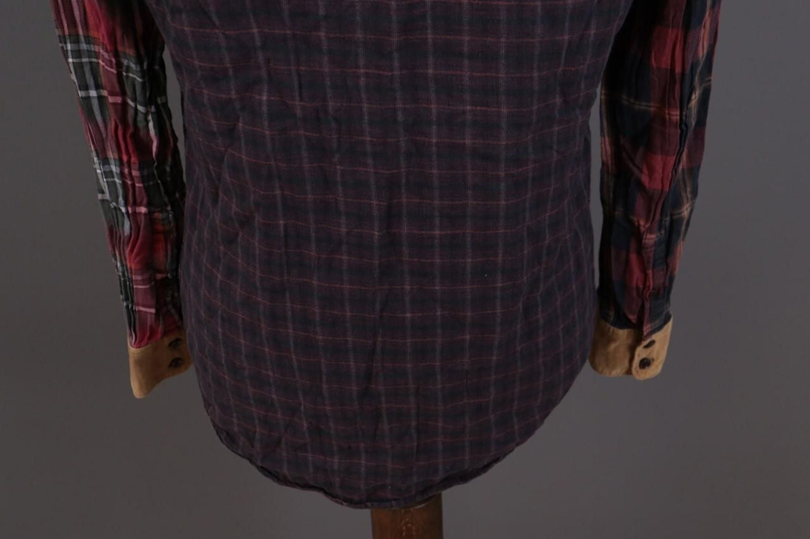 Desigual Desigual Mulricolor Check Flannel Button Down Shirt Size M Size US M / EU 48-50 / 2 - 11 Thumbnail