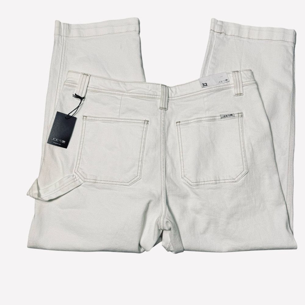 Joe's NWT New Joe's The Relaxed Carpenter Pants Jeans In White Si Size 32" / US 10 / IT 46 - 4 Thumbnail