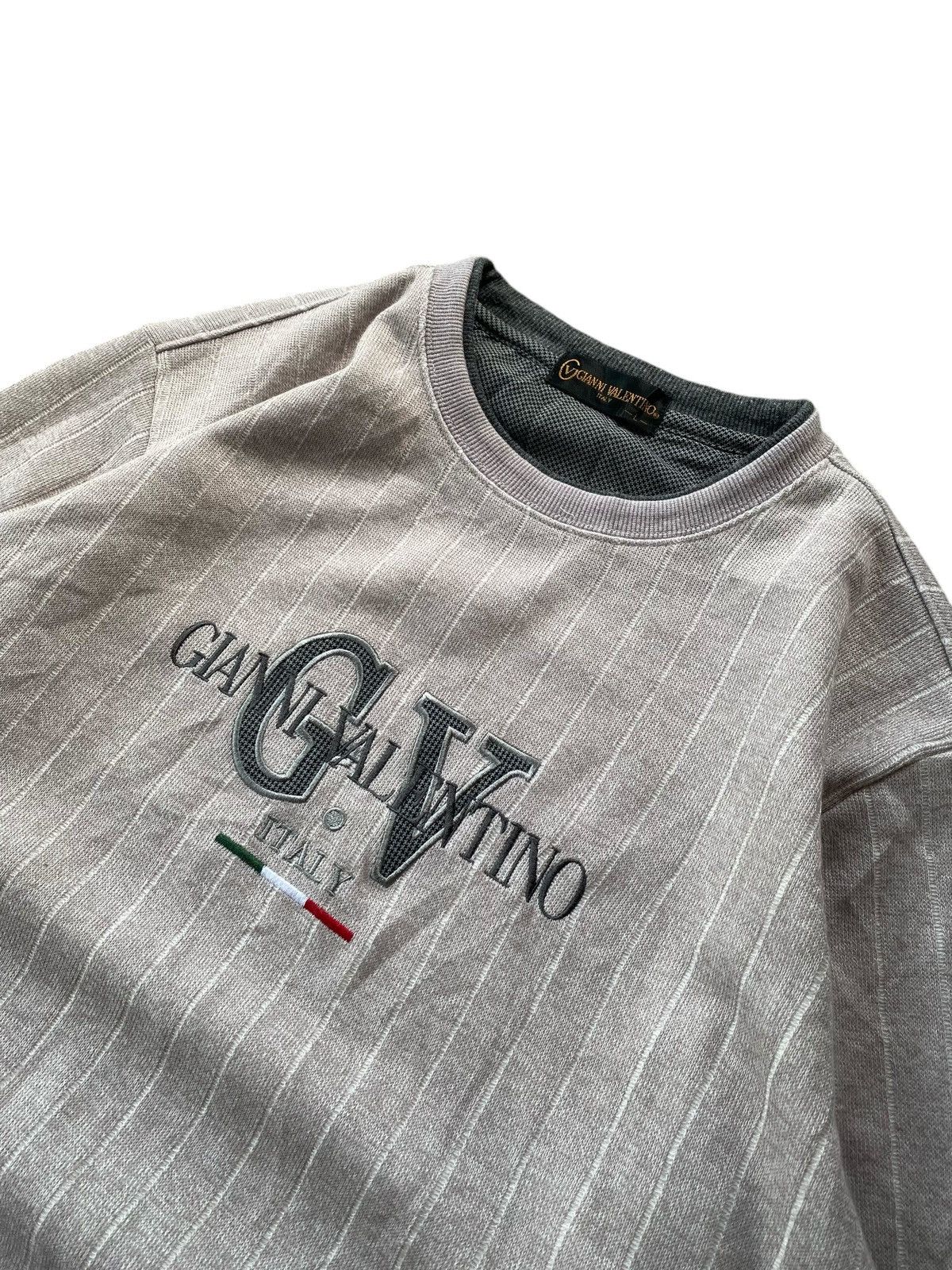 Gianni Valentino × Valentino × Vintage GIANNI VALENTONO SWEATSHIRT Size US L / EU 52-54 / 3 - 2 Thumbnail