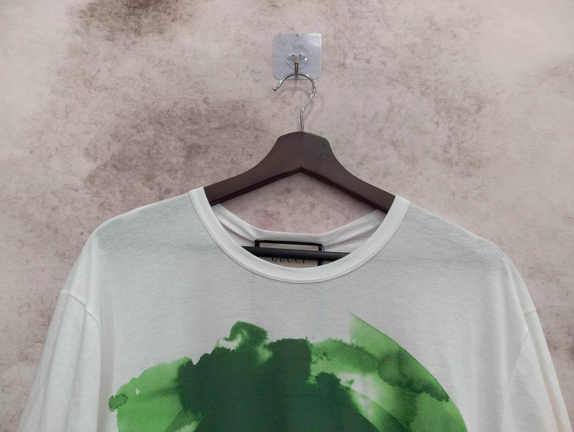 Gucci Gucci Watermelon Double G White Short Sleeve Tee M Size US M / EU 48-50 / 2 - 4 Thumbnail