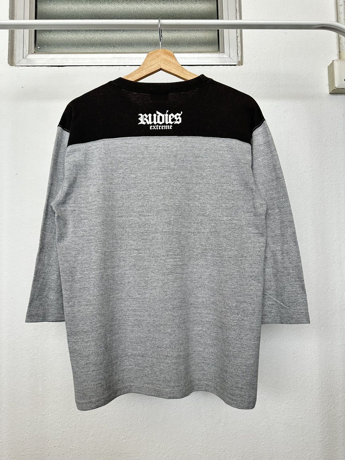 RUDE GALLERY 00's Rudies '' Extreme'' raglan style tee Size US M / EU 48-50 / 2 - 6 Thumbnail