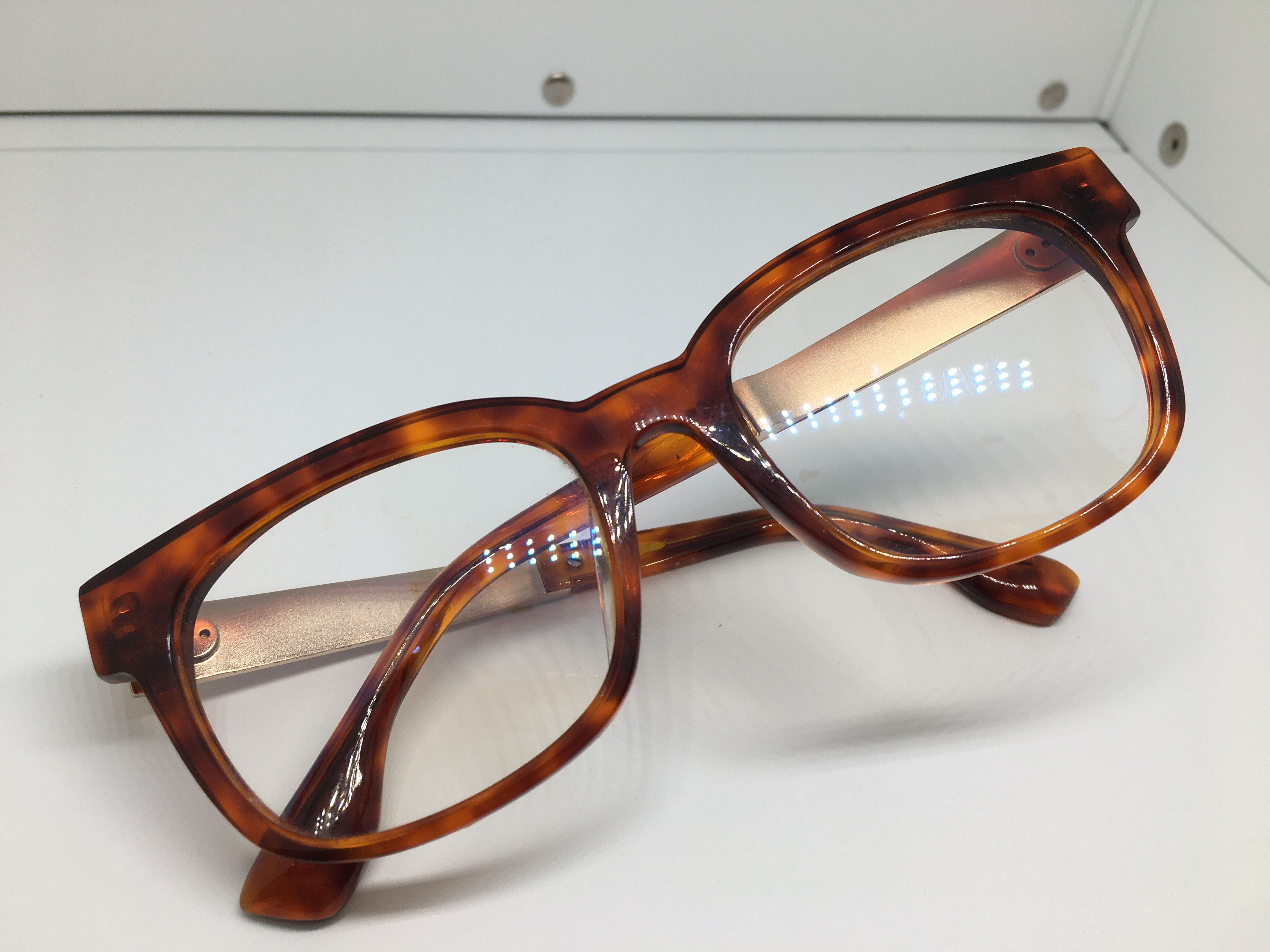 Other Handmade Tortoise Eyeglasses Frame Size ONE SIZE - 5 Thumbnail
