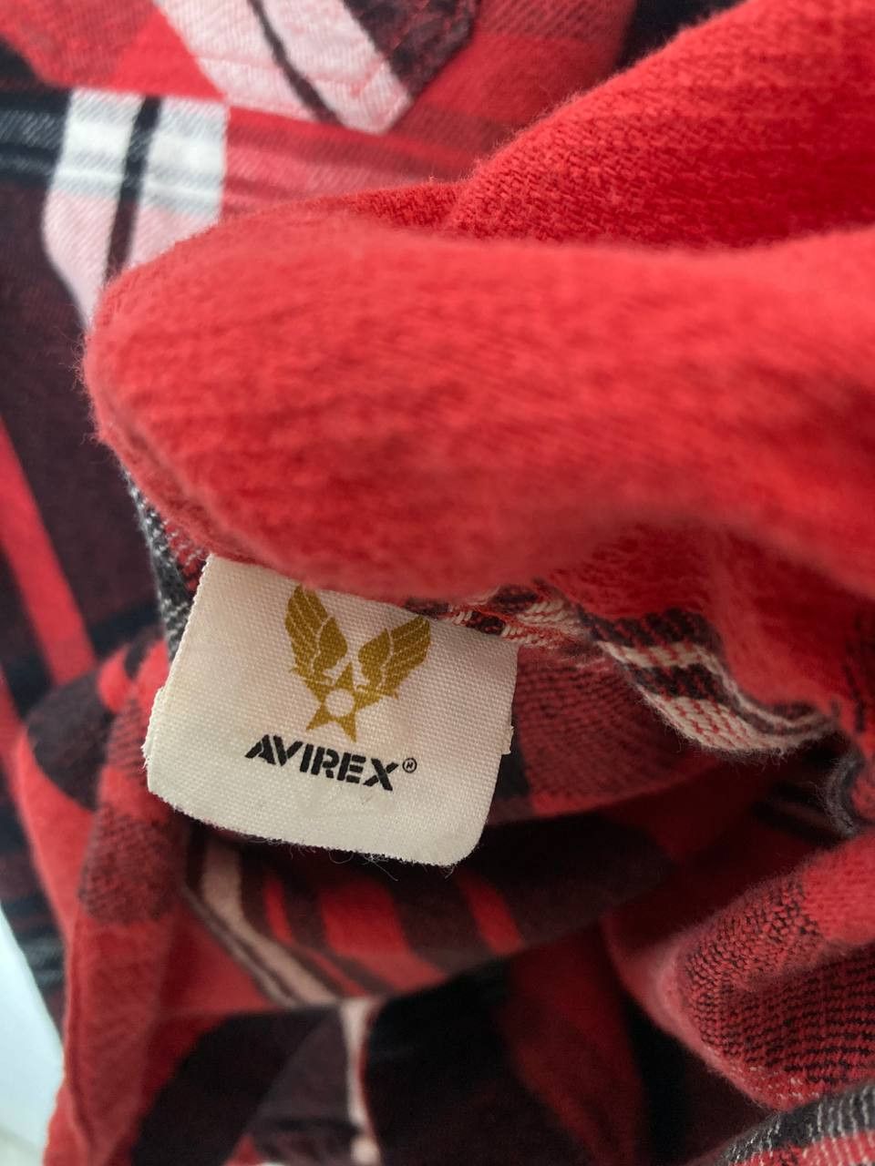 Avirex Avirex Embroidered Plaid Flannel Size US L / EU 52-54 / 3 - 10 Thumbnail
