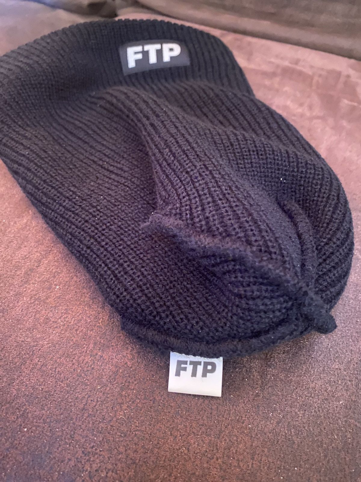 Fuck The Population FTP Black Beanie Size ONE SIZE - 2 Thumbnail
