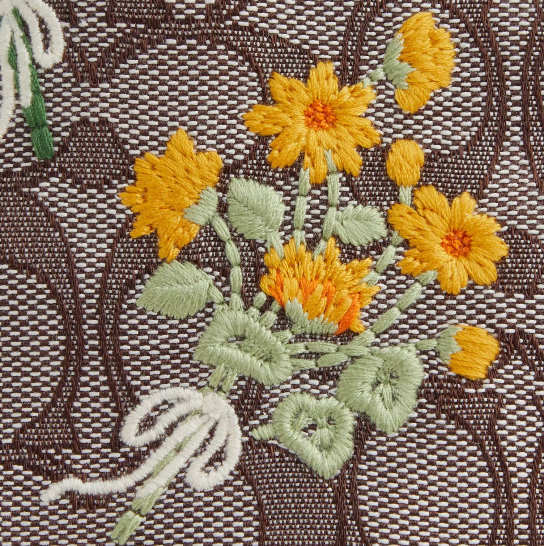 Coach Faye Mini Drawstring Bag Floral Embroidery CDZ94 Size ONE SIZE - 12 Thumbnail