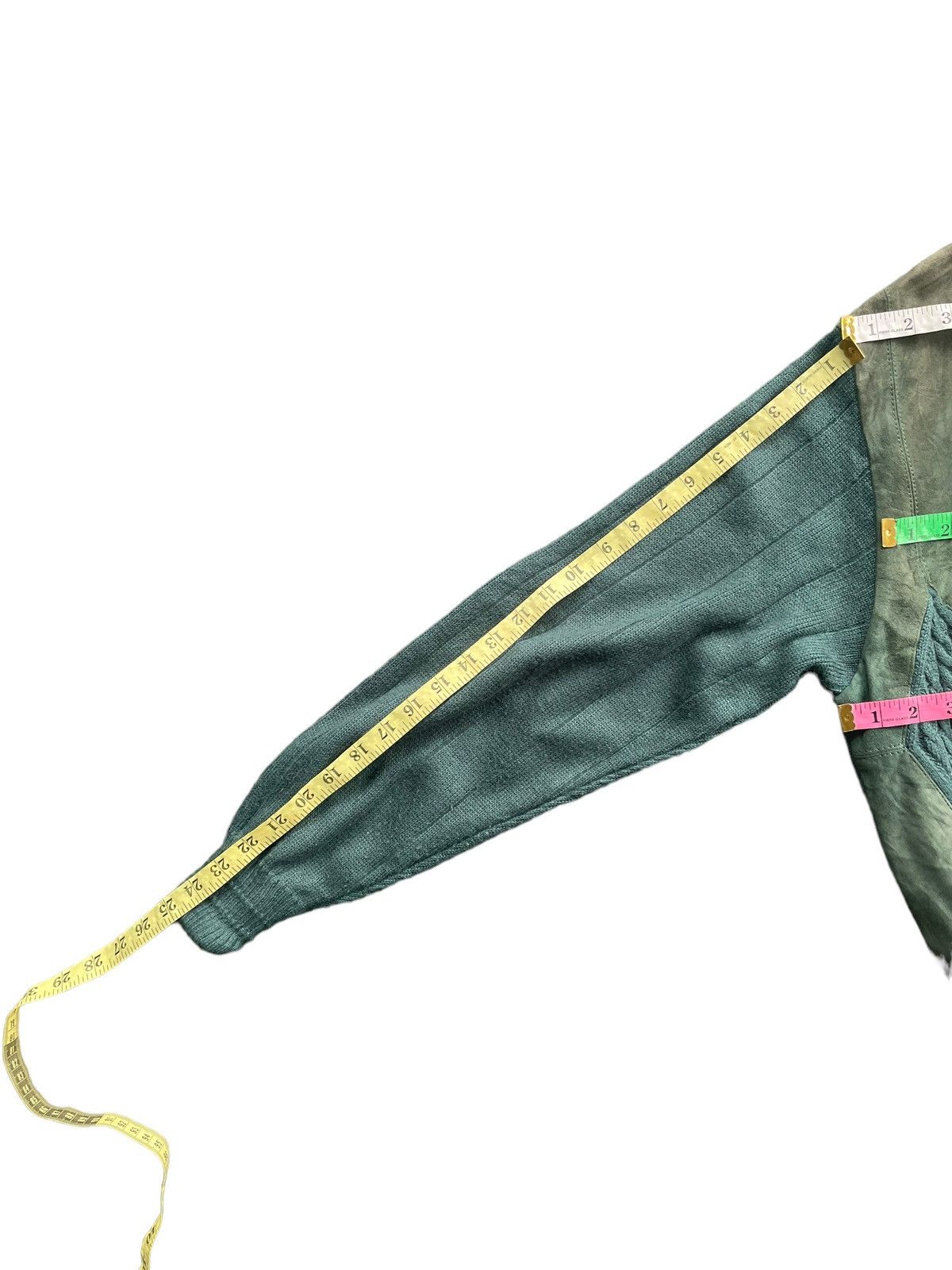Vintage Vintage Formica Leather Sweater Size US L / EU 52-54 / 3 - 19 Thumbnail
