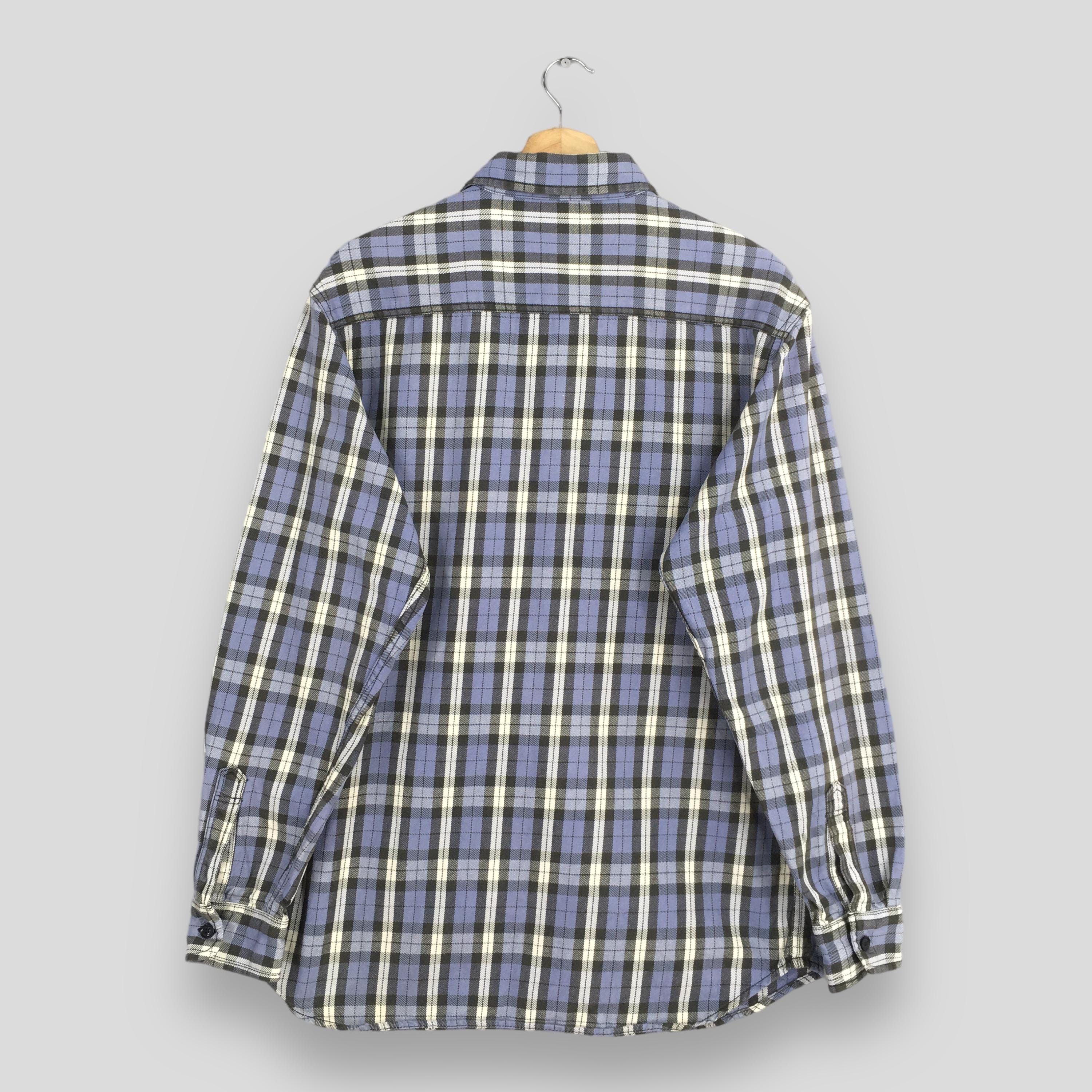 Flannel × Levi's × Levi's Vintage Clothing Vintage Y2K Levis Strauss Checkered Shirt Medium Size US M / EU 48-50 / 2 - 7 Thumbnail