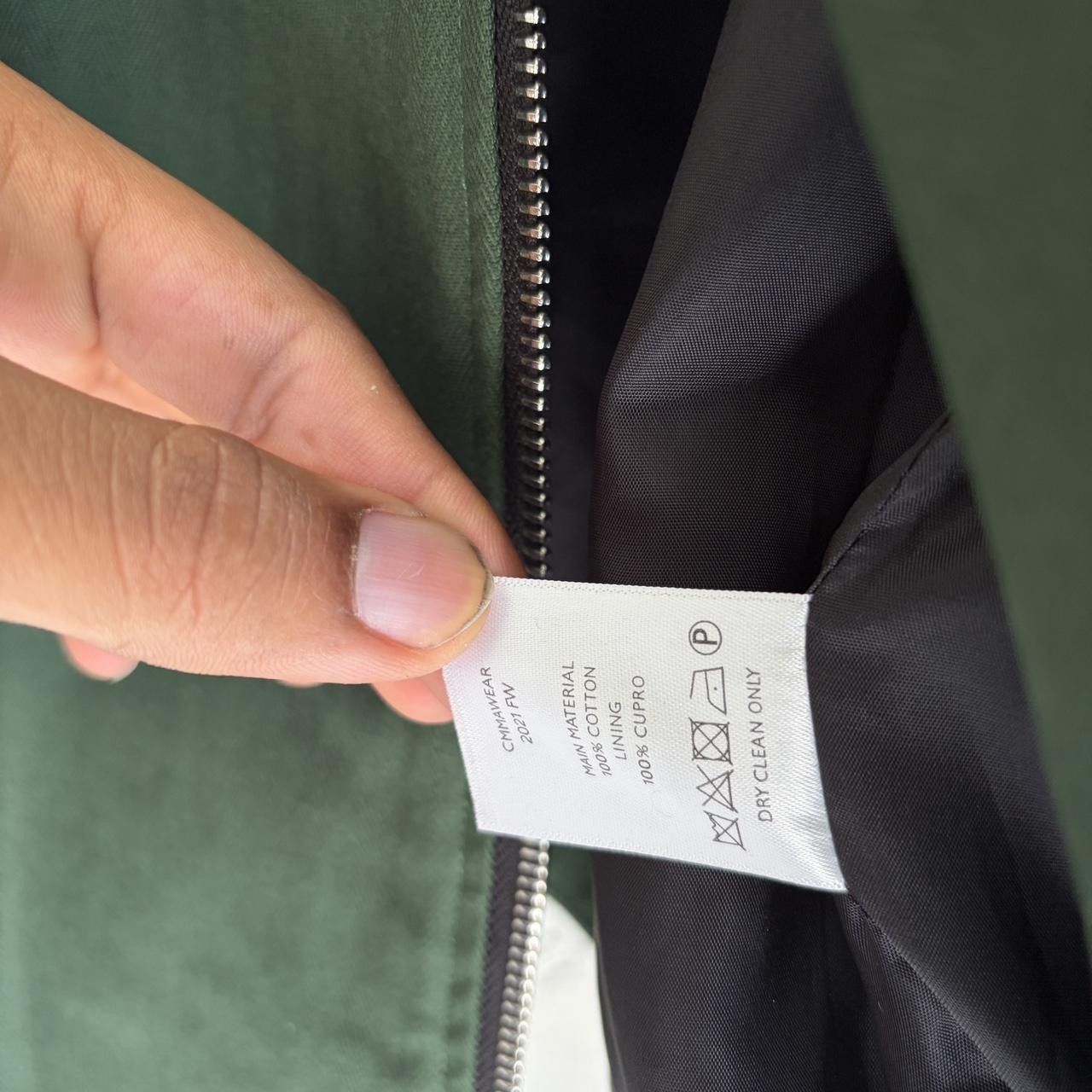 CMMAWEAR Cmmawear Green Crescent Moon Cropped Workwear Jacket Size US L / EU 52-54 / 3 - 3 Thumbnail