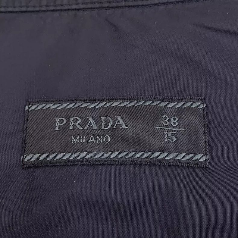 Prada Prada Size 38 Black pocket lapel long-sleeved jacket Size US S / EU 44-46 / 1 - 5 Thumbnail