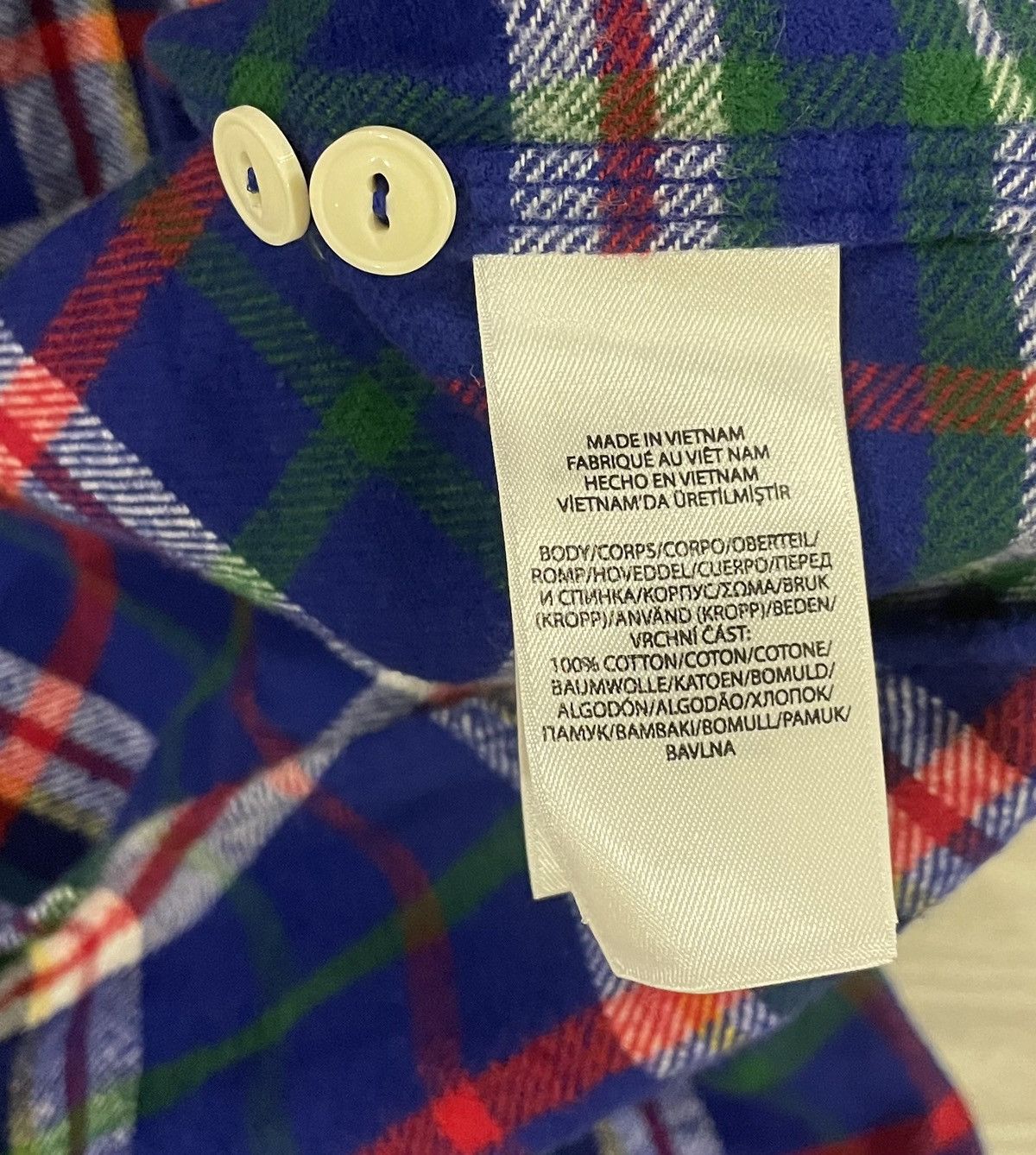 Polo Ralph Lauren Polo Ralph Lauren Classic Flannel Plaid Workshirt Men’s XL Size US XL / EU 56 / 4 - 3 Thumbnail