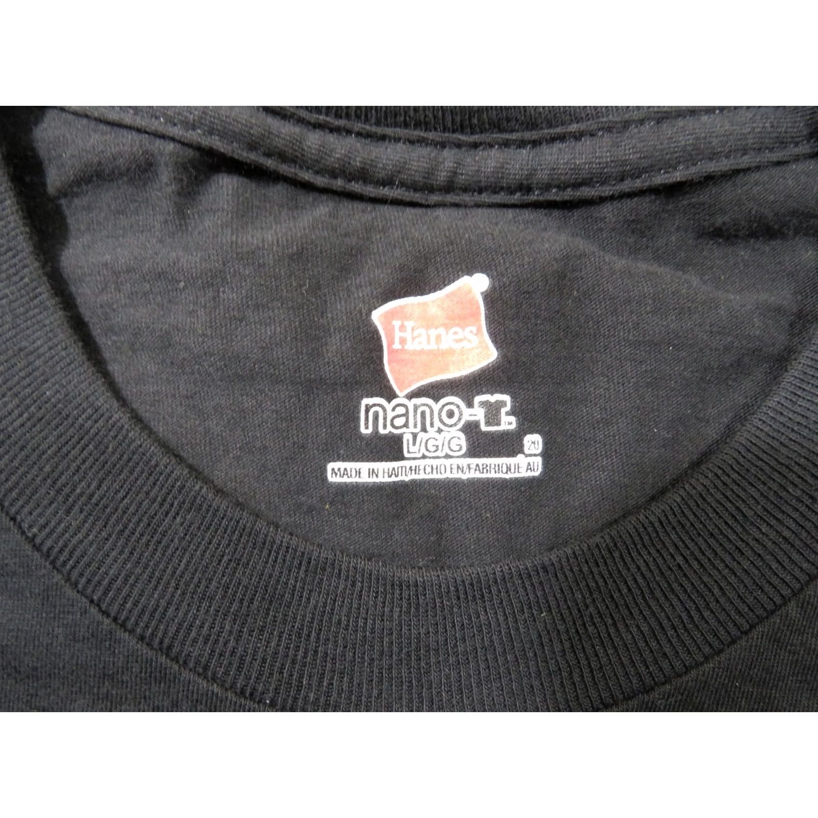 Hanes LUNAZUL Tequila 100% De Agave Sacrifice Nothing Black Drinking Bar T-Shirt Men L Black Snoopy Hanes USA Holiday Retro Sports Bar Shirt Size US L / EU 52-54 / 3 - 4 Thumbnail