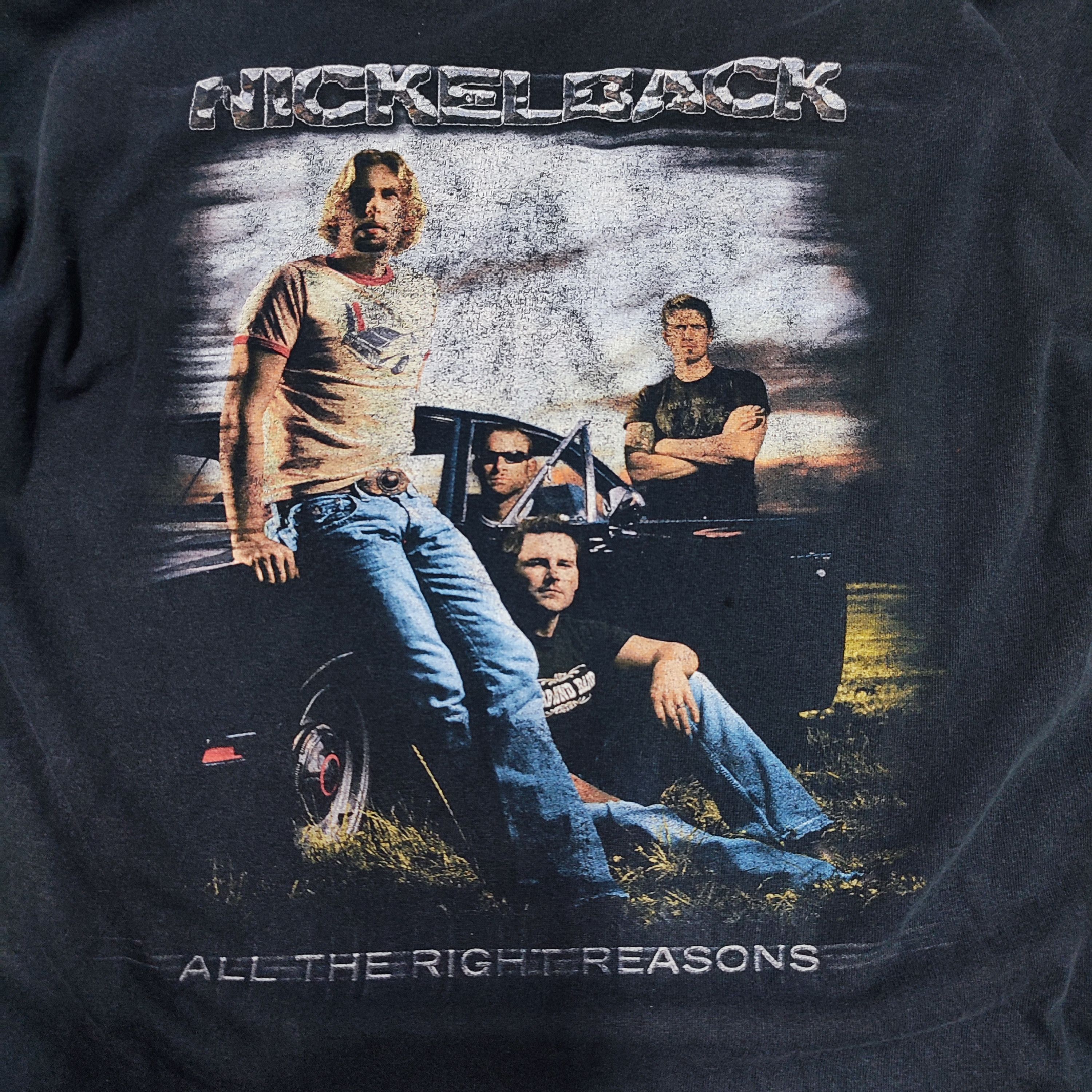 Band Tees × Vintage 2006 NICKELBACK TOUR TSHIRT Size US XL / EU 56 / 4 - 3 Thumbnail