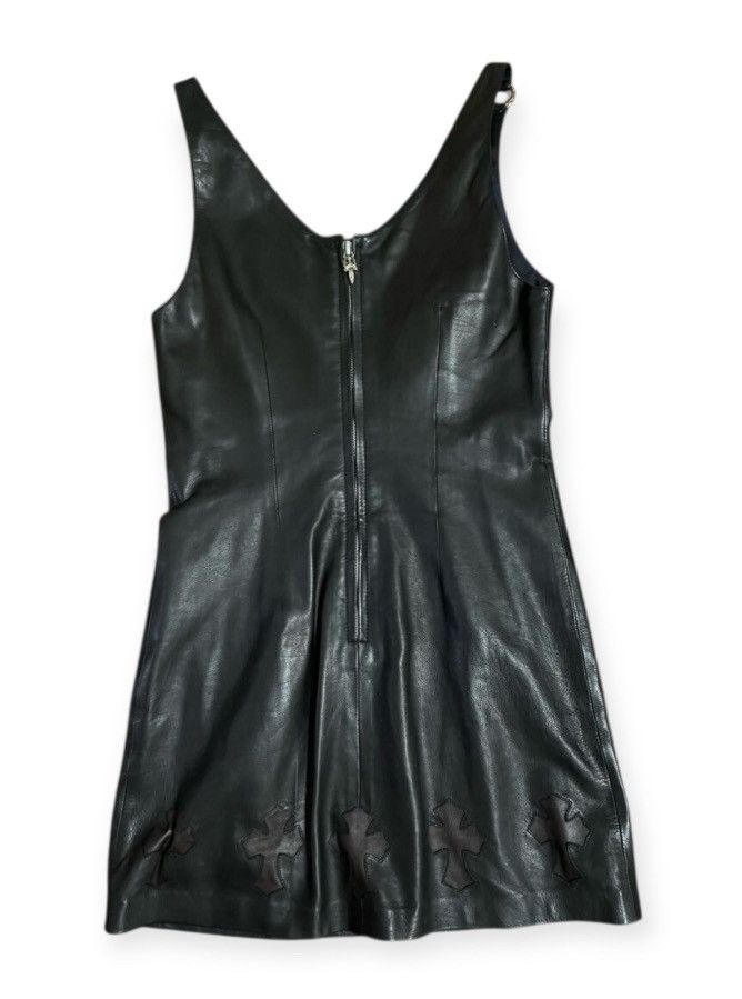 Chrome Hearts Chrome Hearts Cross Patch Mini Leather Dress Size S / US 4 / IT 40 - 2 Thumbnail