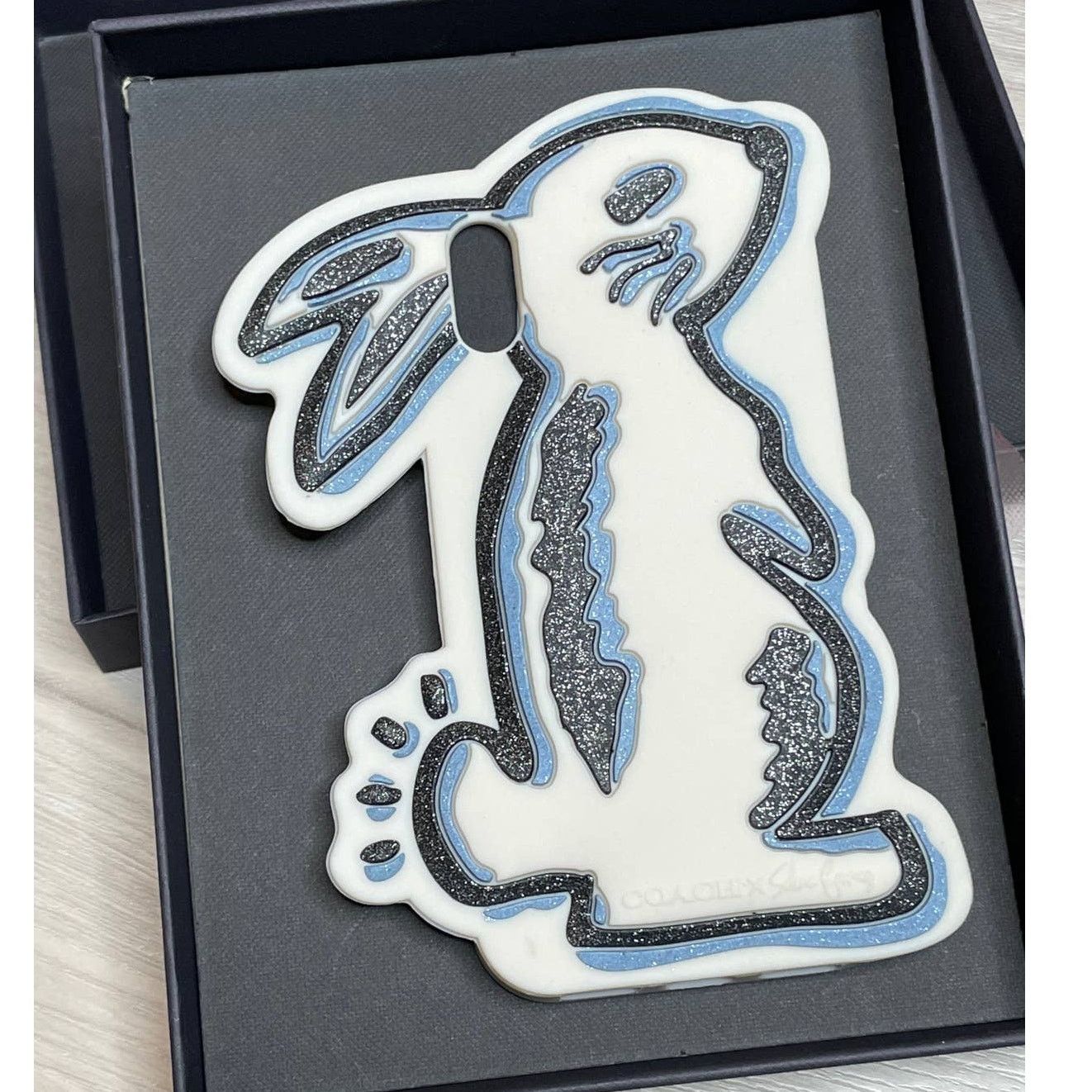Coach COACH BUNNY SILICON IPHONE X XS CASE Size ONE SIZE - 3 Thumbnail