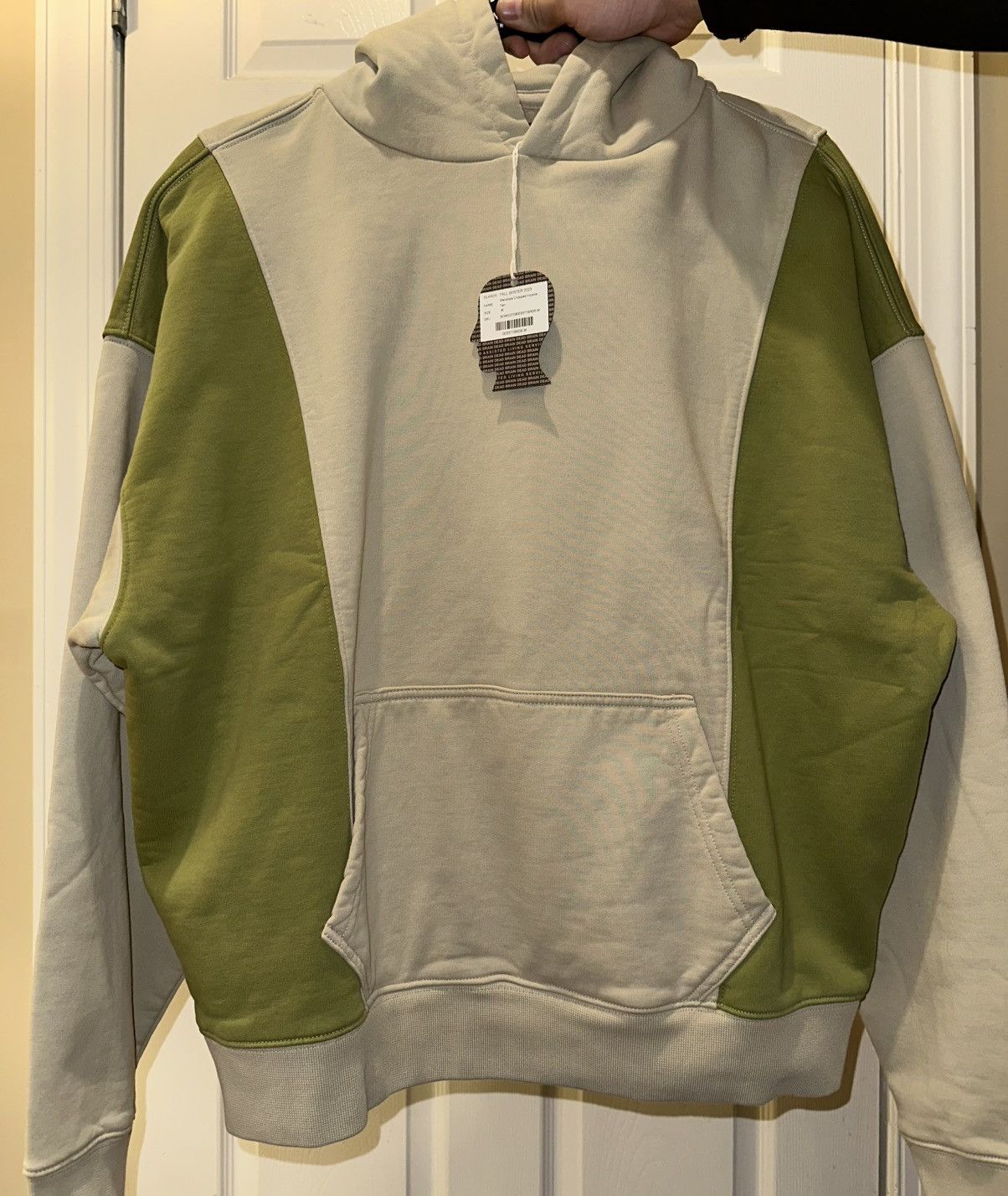 Brain Dead Brain Dead Mendoza Cropped Hooded Sweatshirt Size US M / EU 48-50 / 2 - 3 Thumbnail