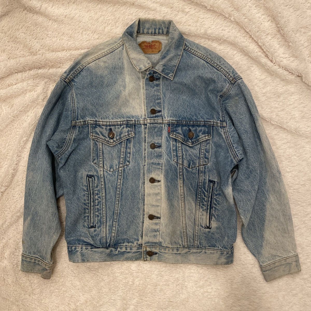Levi's Vintage Clothing VTG Levi's Jacket Jean Denim Trucker 80's 70507 0214 Size US M / EU 48-50 / 2 - 2 Thumbnail