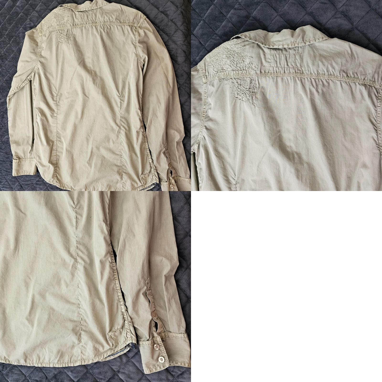 DKNY DKNY Button-Up Shirt Men's M Green Long Sleeve Casual Shirt Size US M / EU 48-50 / 2 - 8 Thumbnail