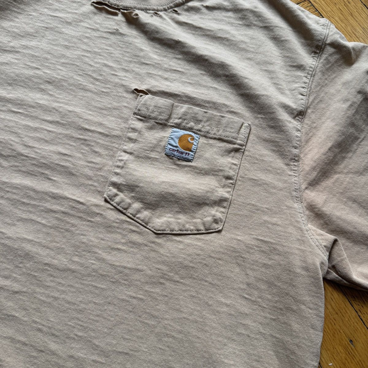 Carhartt Absolutely Shredded Tan Carhartt Tee Size US L / EU 52-54 / 3 - 4 Thumbnail