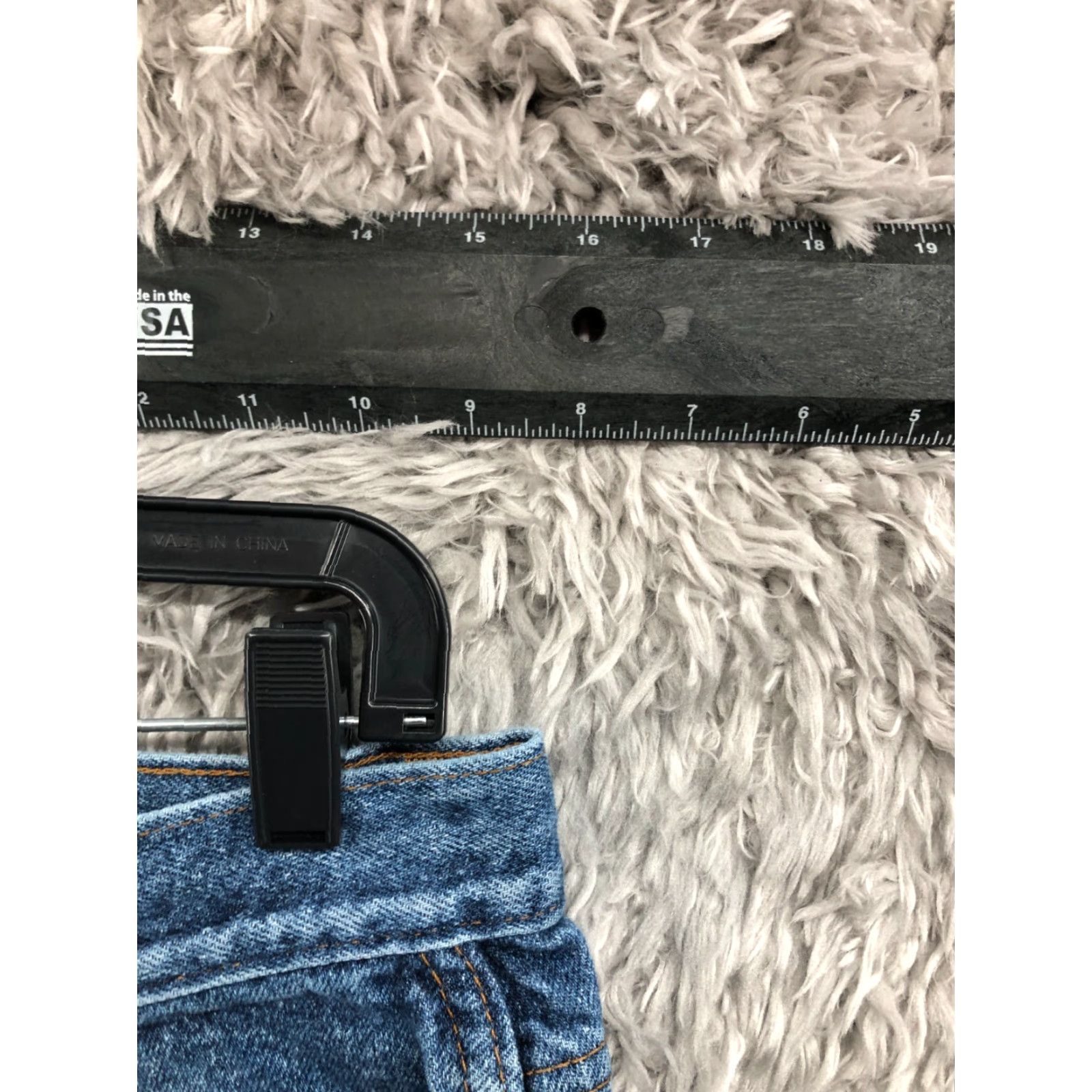 Vintage CHIC CHIC Jeans Tapered SIZE 10 Womens Blue Medium Wash High Rise Regular 5-Pocket Denim Cotton Zipper Button Belt Loops Brand CHIC Clothing Size 32" / US 10 / IT 46 - 2 Thumbnail