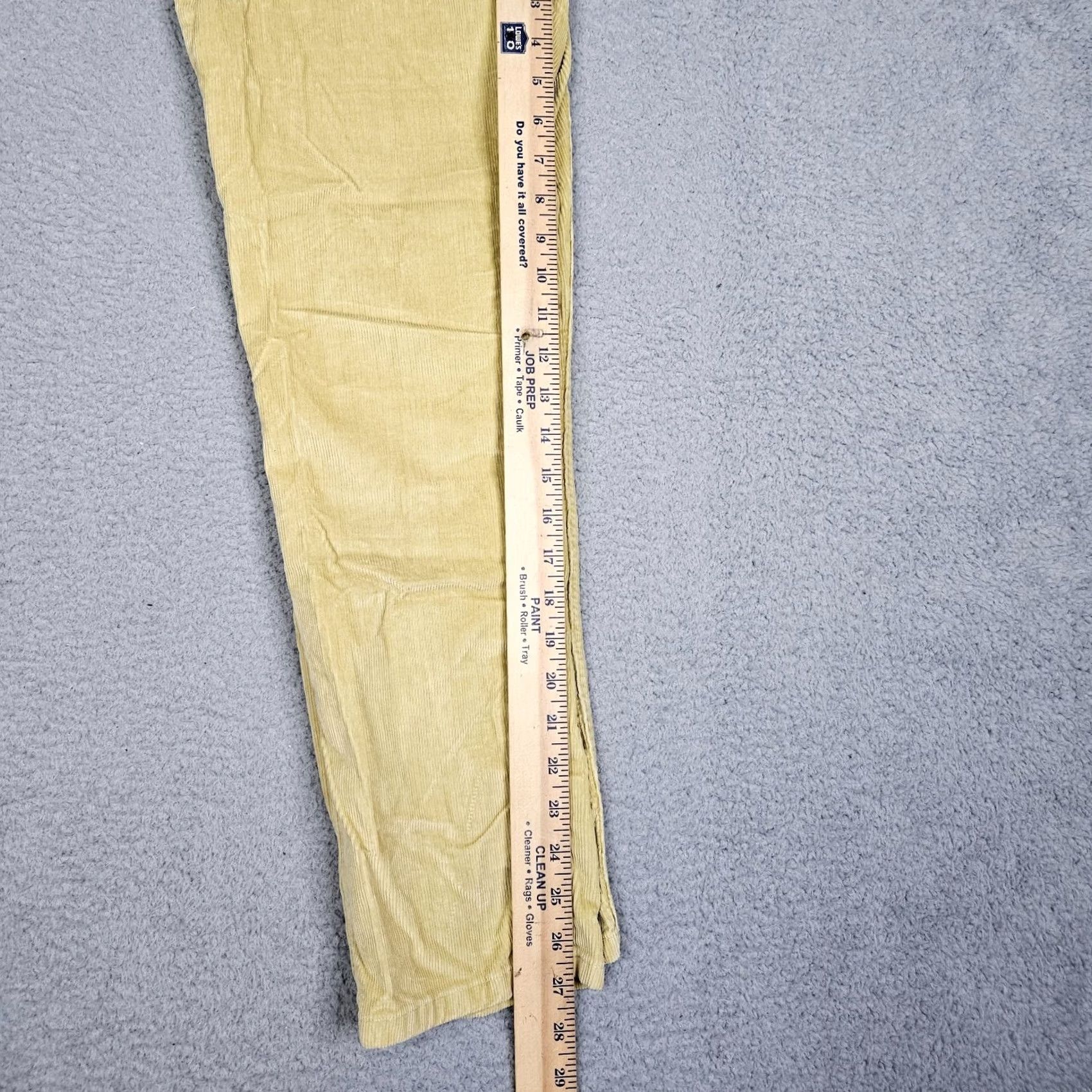 Everlane Everlane Pants Mid-Rise Corduroy Yellow Size 26 Women’s Size 26" / US 2 / IT 38 - 8 Thumbnail