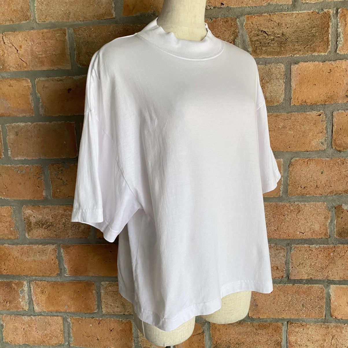 Acne Studios Acne Studios White Short-Sleeve T-Shirt Size S / US 4 / IT 40 - 12 Thumbnail