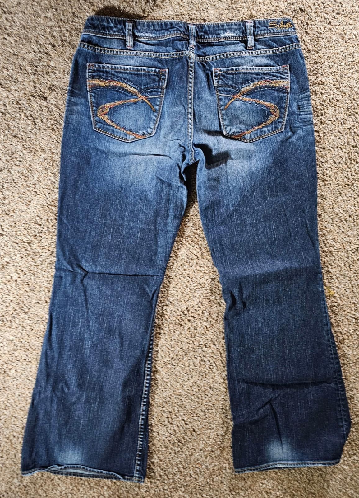 Silver Jeans Co. silver jeans Canada men's 36x31 Approx 36x30 Embroidered Size US 36 / EU 52 - 6 Thumbnail