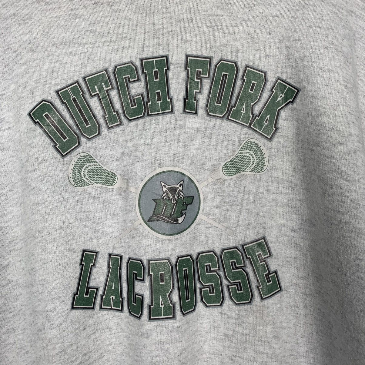 Japanese Brand Dutch Fork Lacrosse Big Logo Crewneck sweatshirt Size US L / EU 52-54 / 3 - 10 Thumbnail