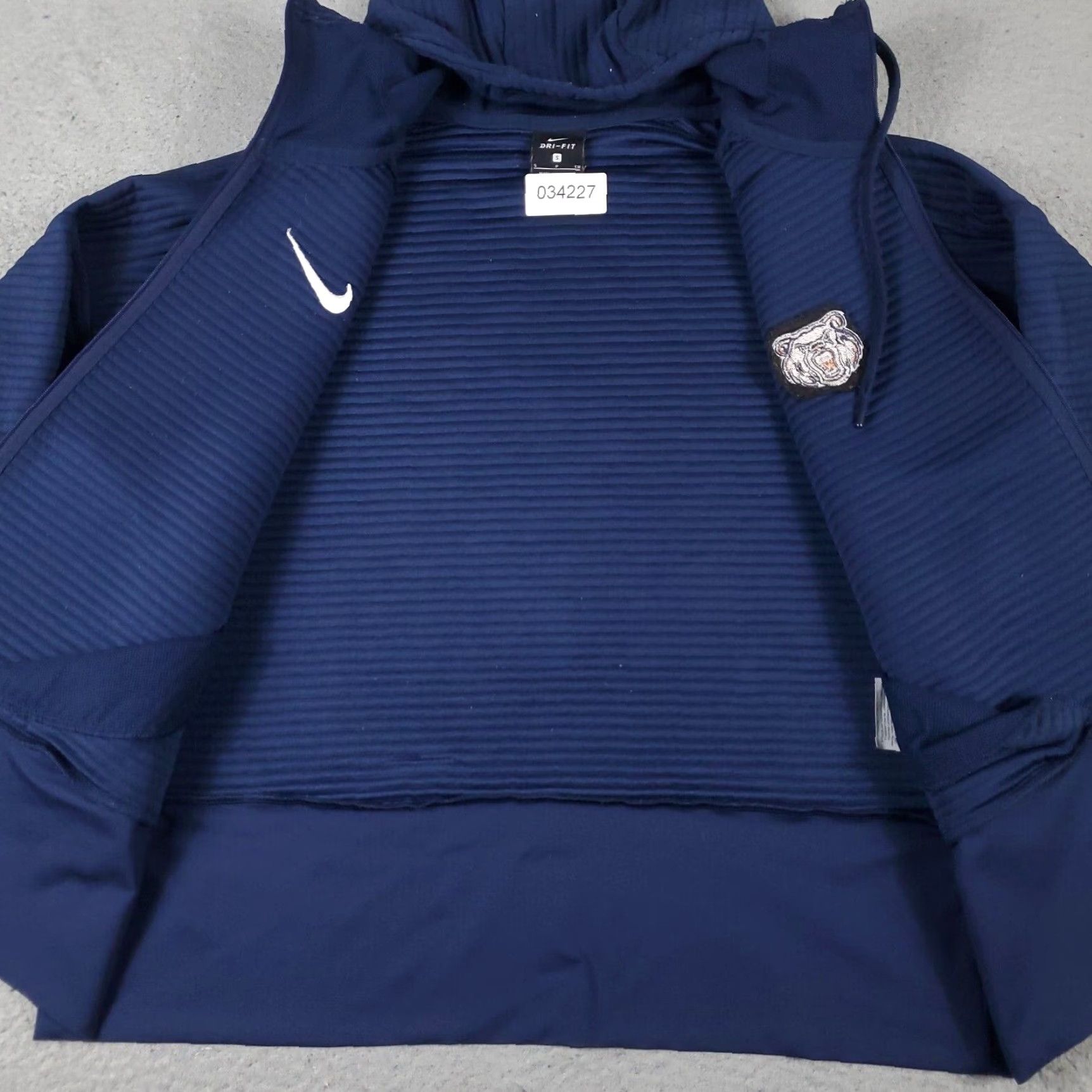 Nike Nike Sweater Womens Size Small Blue Full Zip Up Hoodie Sweatshirt Ladies * Size S / US 4 / IT 40 - 6 Thumbnail