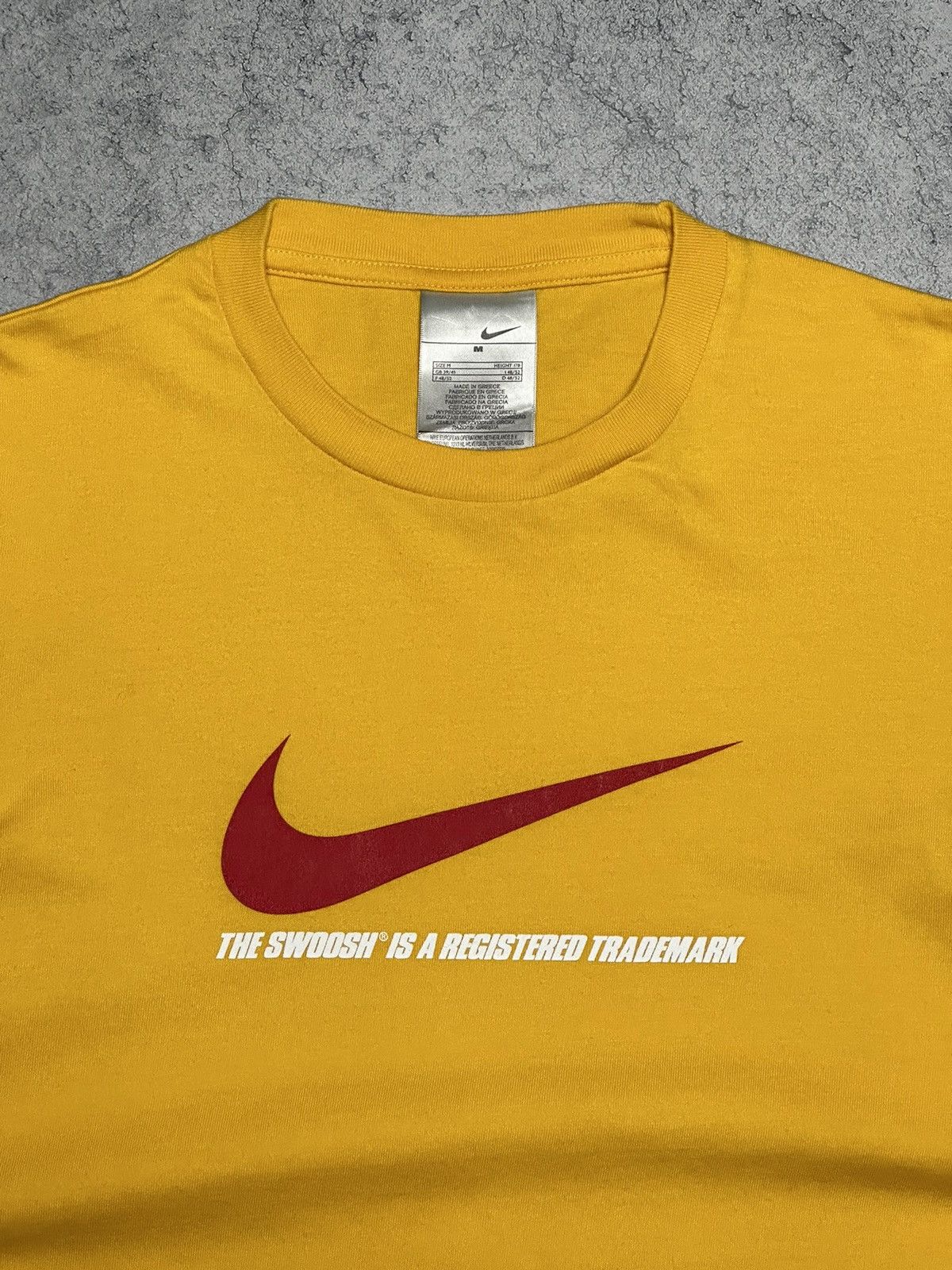 Nike × Vintage Nike Vintage Center Big Swoosh T-Shirt Size US M / EU 48-50 / 2 - 3 Thumbnail