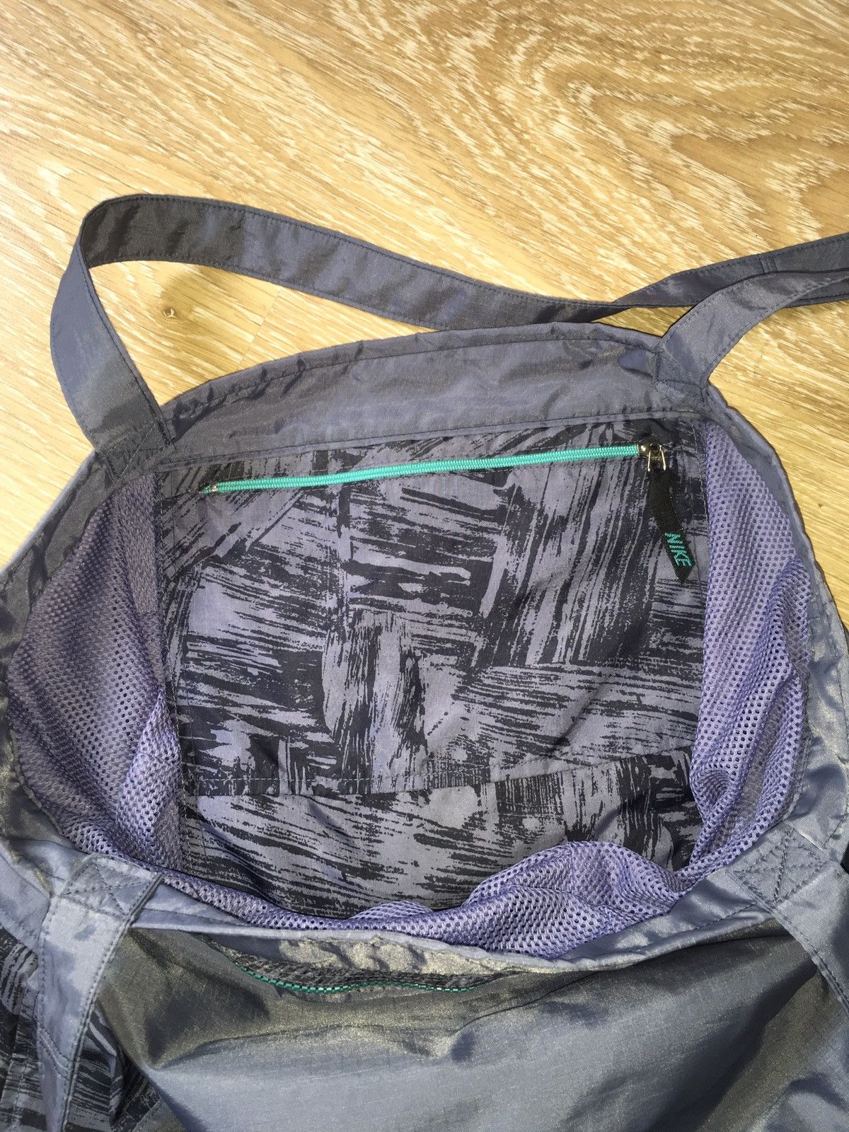 Japanese Brand × Nike ACG × Vintage 90s Tote Bag Very Rare International Challenge Court Tn Size ONE SIZE - 4 Thumbnail