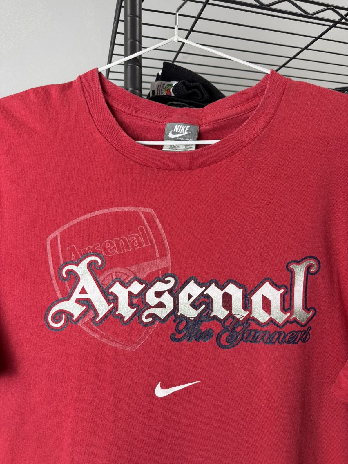 Nike 2000’s Vintage Nike Arsenal Soccer T Shirt Size US L / EU 52-54 / 3 - 2 Thumbnail