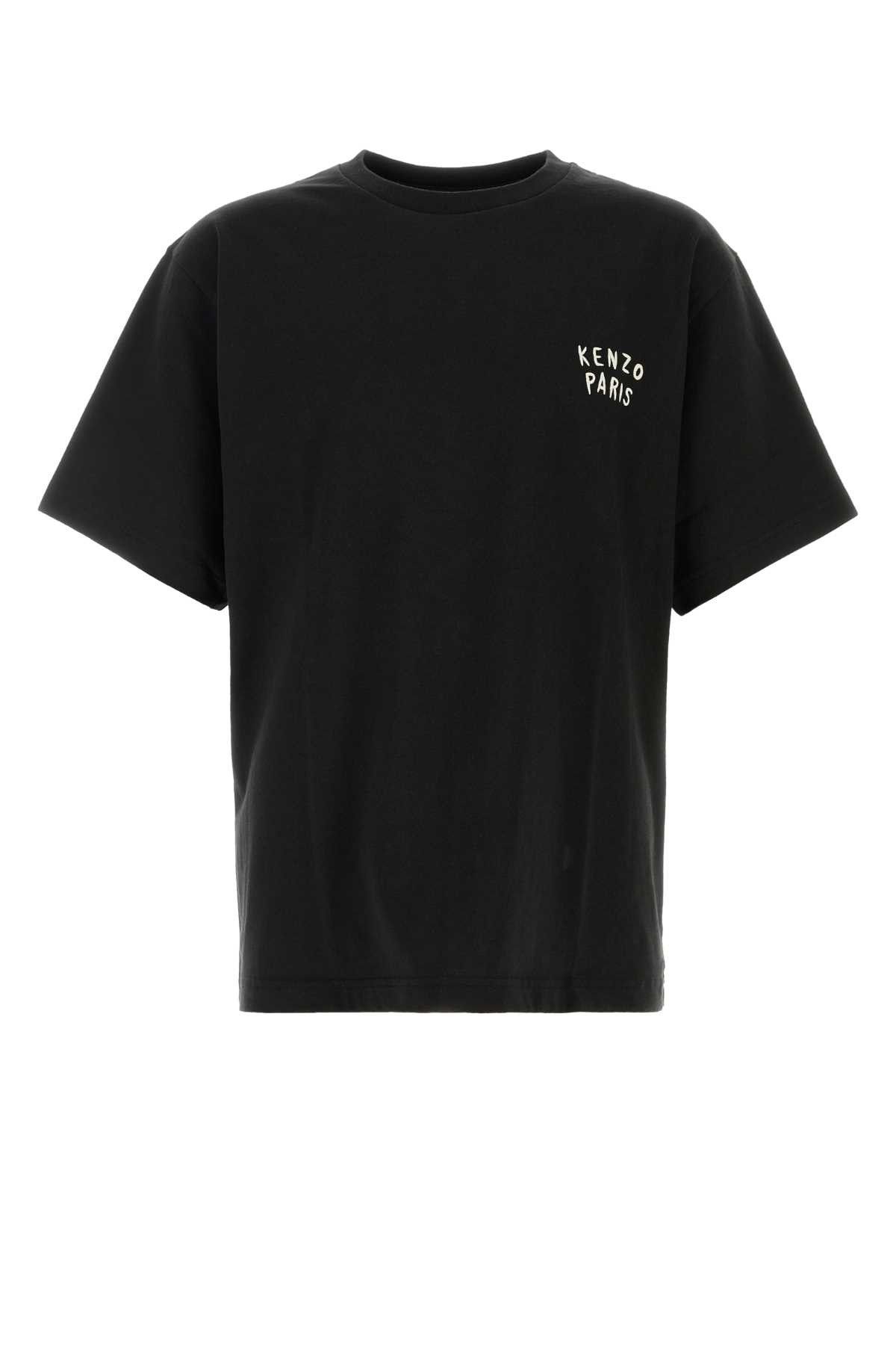 Kenzo Black Cotton Oversize T-Shirt Size US S / EU 44-46 / 1 - 1 Thumbnail