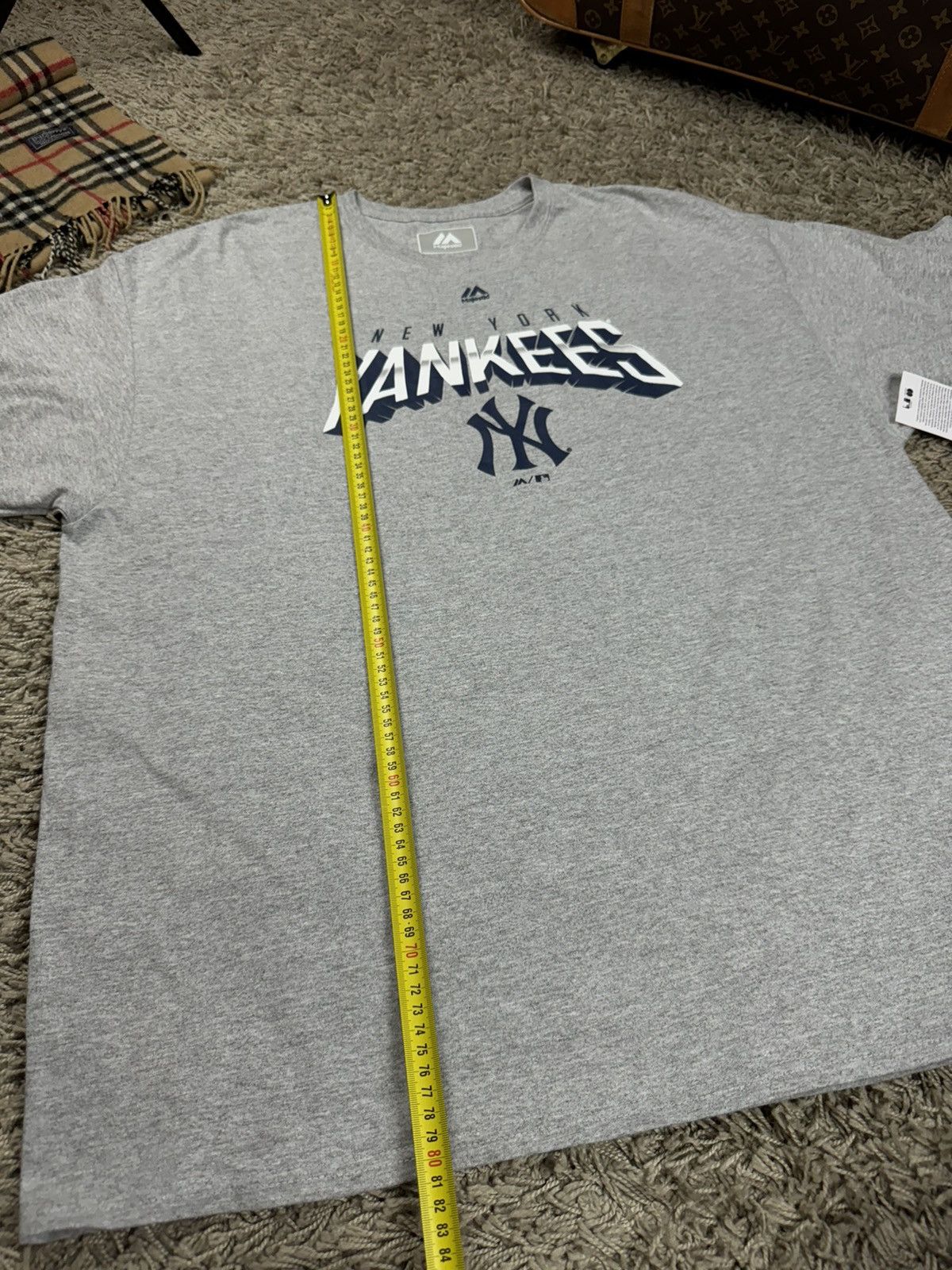 Majestic Vintage t shirt New York Yankees USA original casual item Size US XL / EU 56 / 4 - 6 Thumbnail