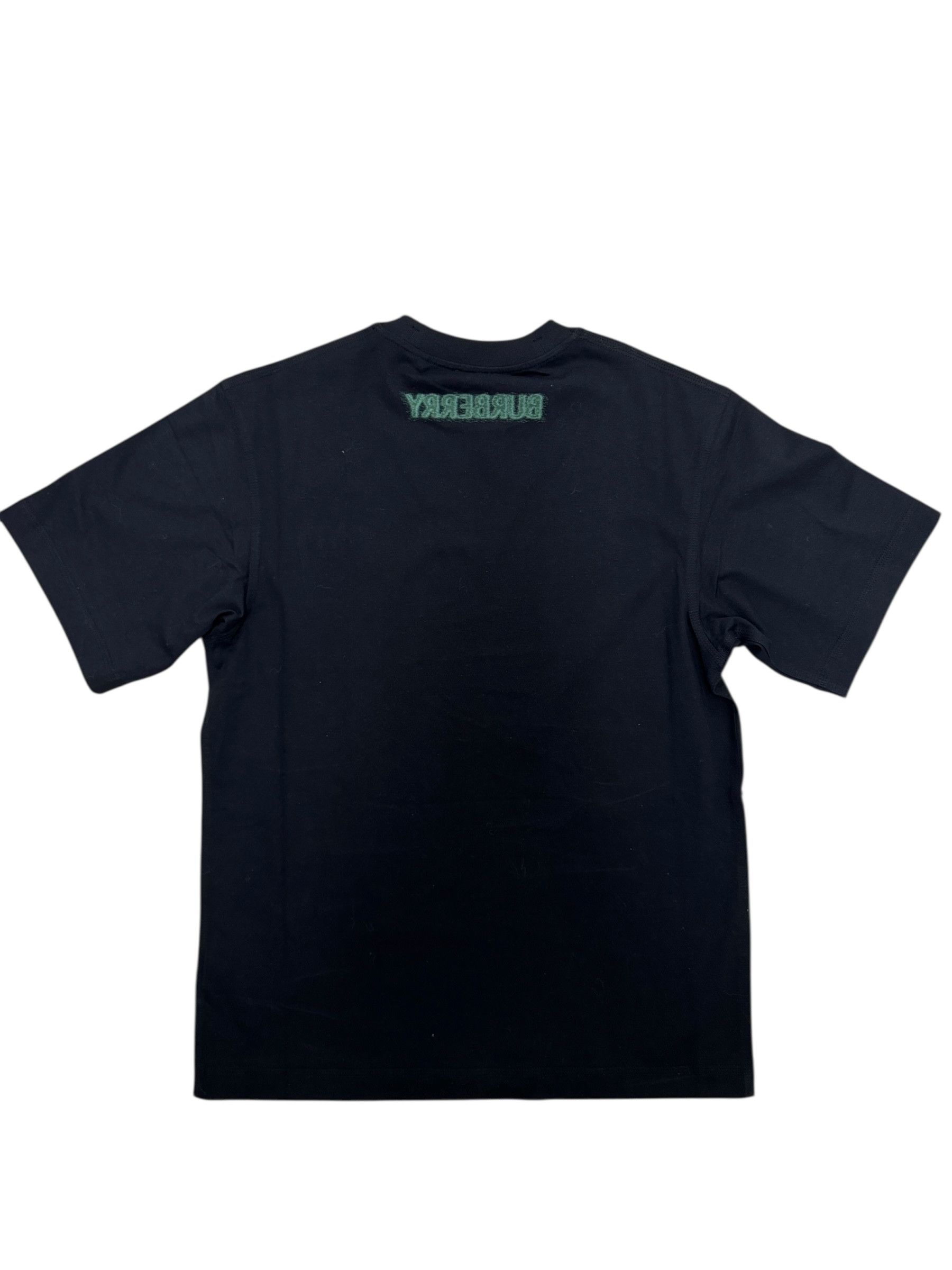 Burberry Burberry Black & Green Logo T-Shirt Size US M / EU 48-50 / 2 - 2 Thumbnail