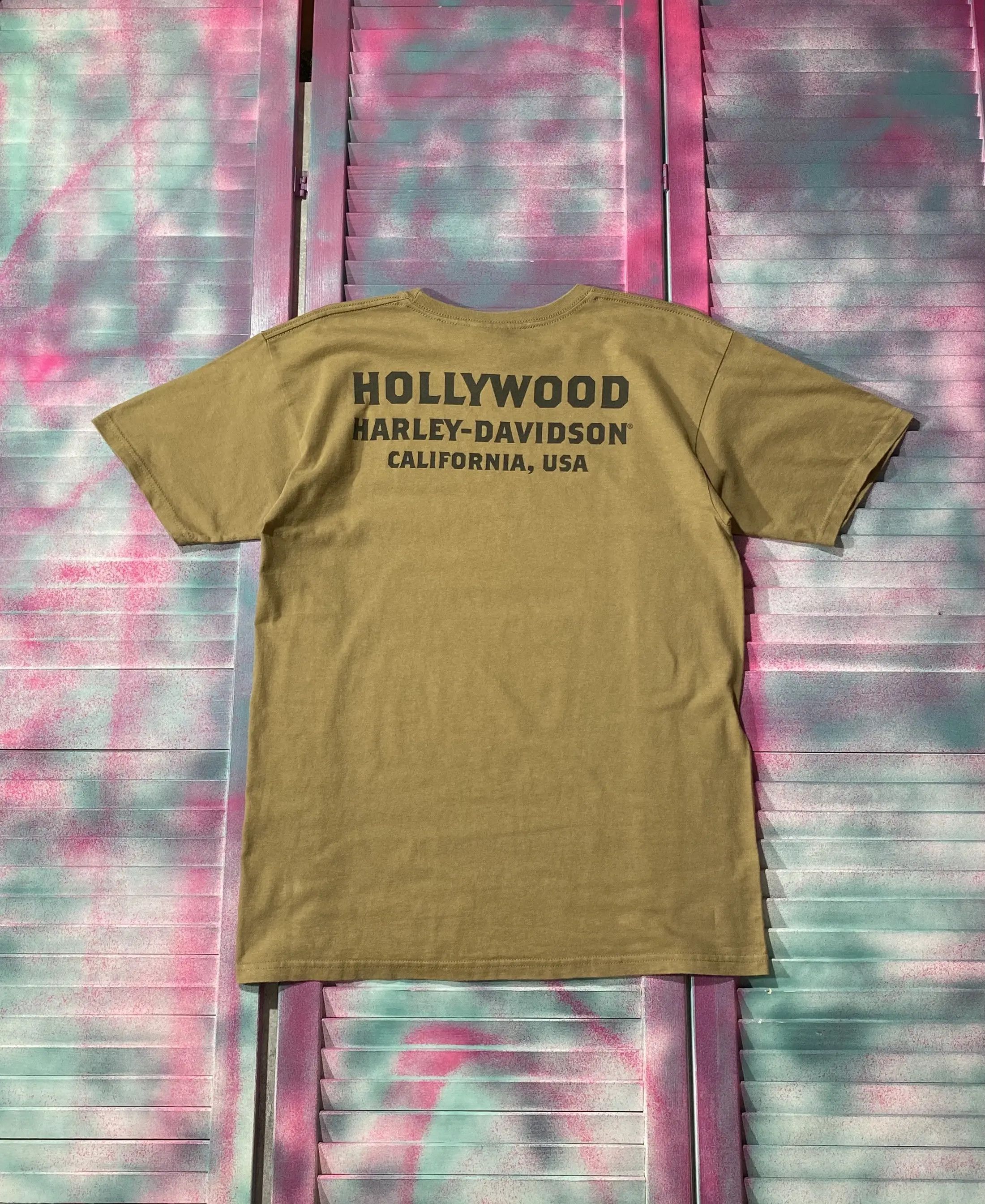 Harley Davidson Vintage Y2K Harley Davison HOLLYWOOD Girls and Cars T-shirt Size US M / EU 48-50 / 2 - 2 Thumbnail
