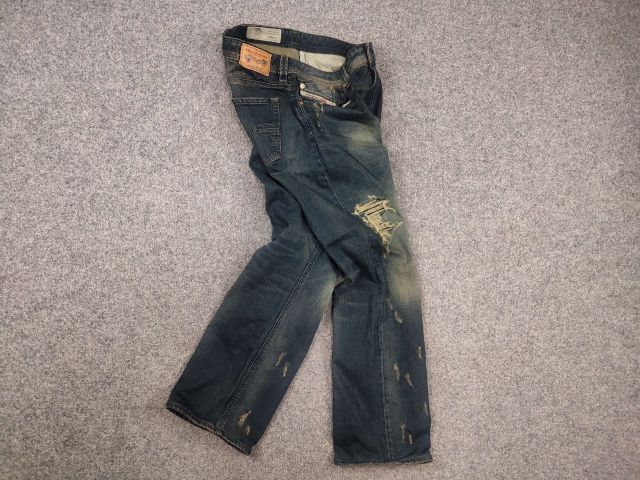 Diesel Vintage Diesel larkee Denim Jeans If Six Was Nine LGB Y2K Size US 34 / EU 50 - 13 Thumbnail