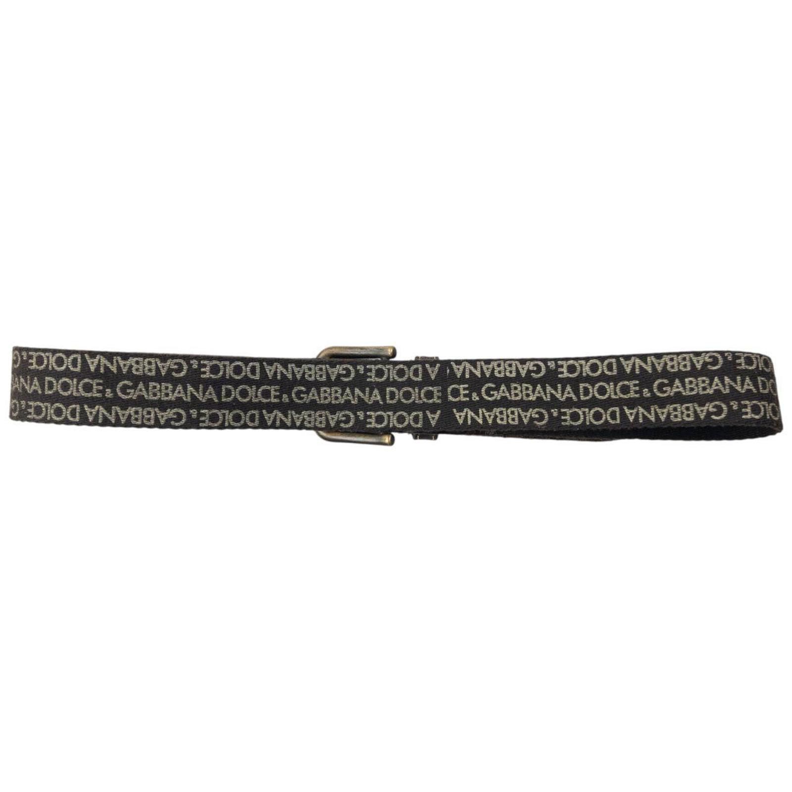 Dolce & Gabbana Vintage 2000s Dolce & Gabbana Monogram Belt Size W32 Size ONE SIZE - 3 Thumbnail
