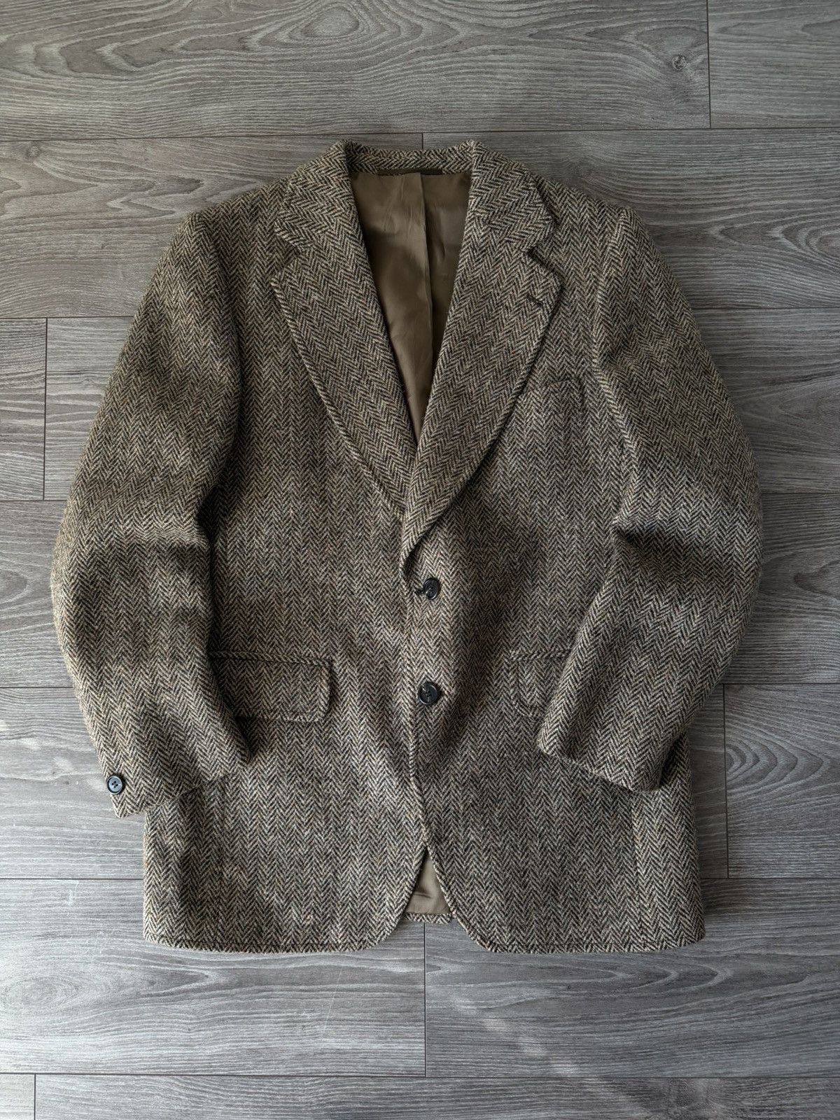 Harris Tweed ‼️Vintage Harris Tweed Scottish First EDT Wool Blazer Size 42S - 9 Thumbnail